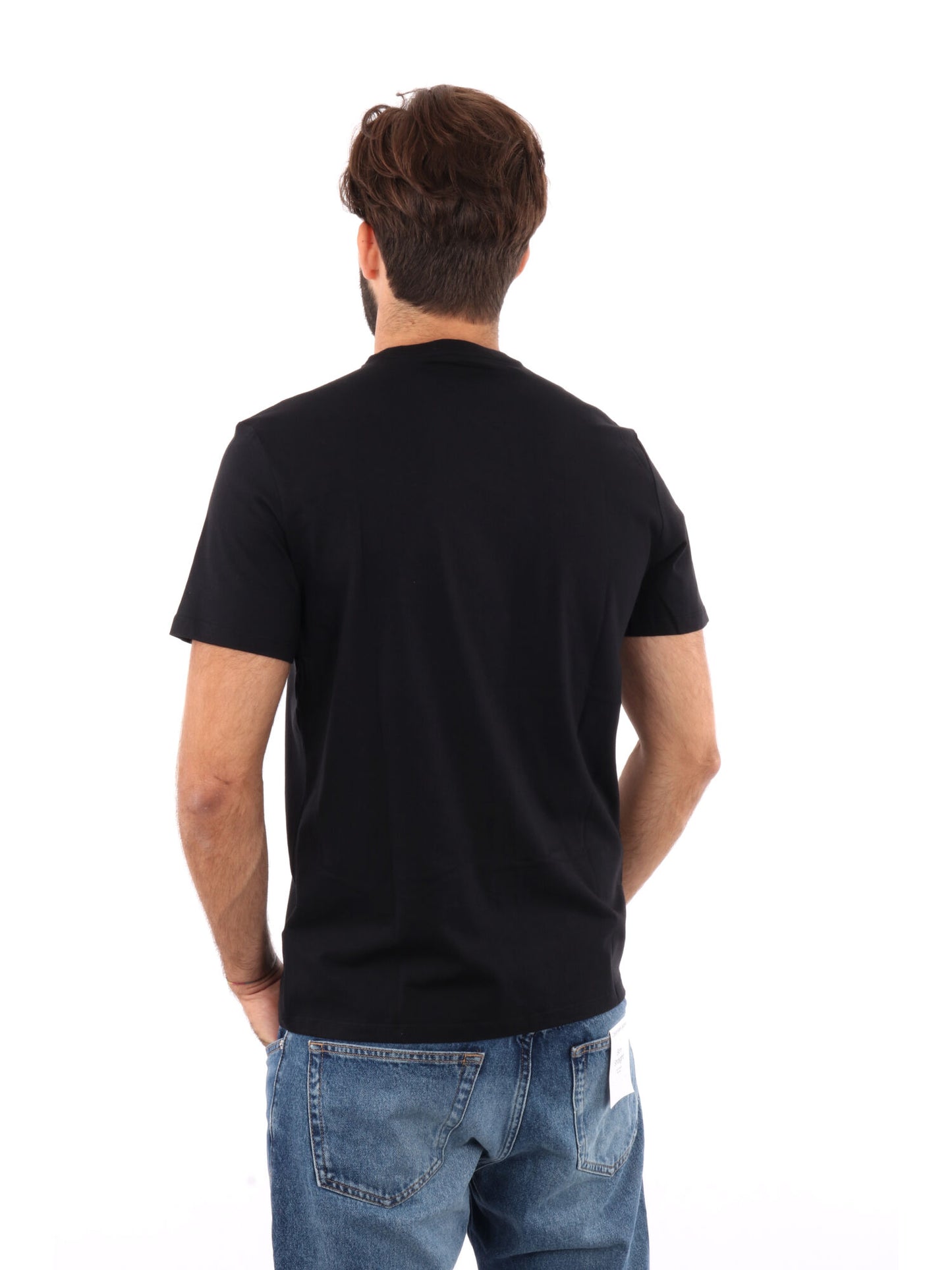 T-SHIRT MONOGRAMMA HERO CALVIN KLEIN JEANS DA UOMO NERO