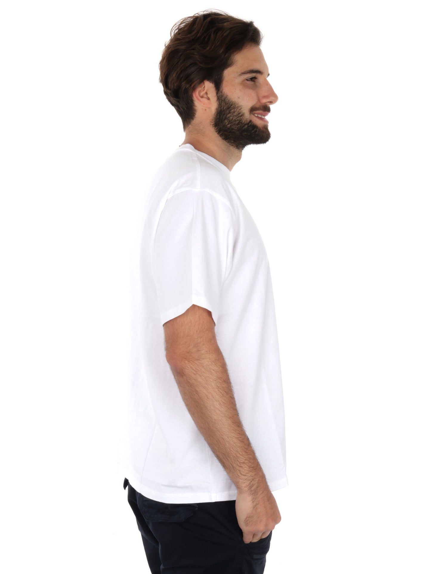 T-SHIRT VINTAGE LEVI'S UOMO BIANCO-ROSSO