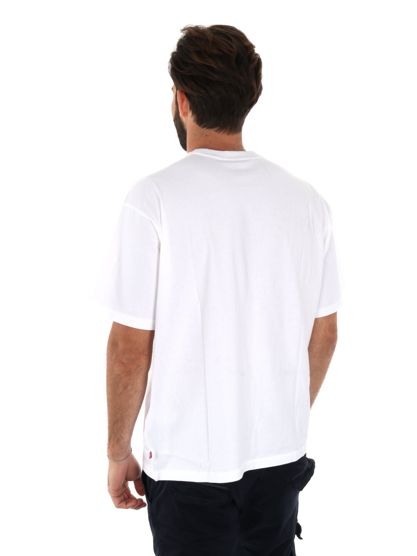 T-SHIRT VINTAGE LEVI'S UOMO BIANCO