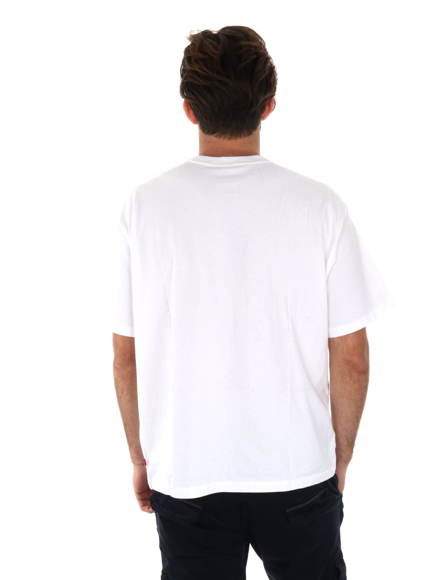 T-SHIRT VINTAGE LEVI'S UOMO BIANCO