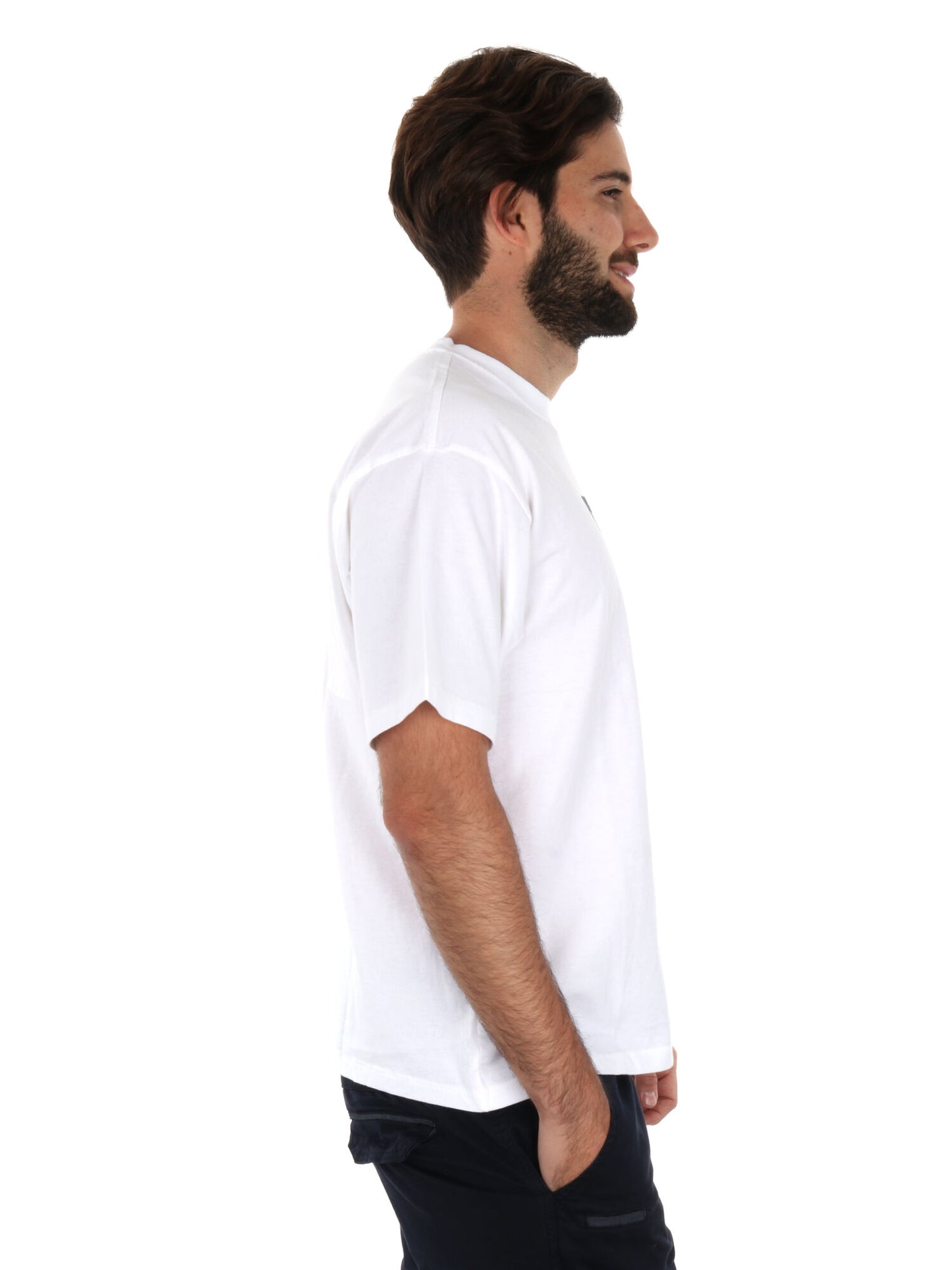 T-SHIRT VINTAGE LEVI'S UOMO BIANCO