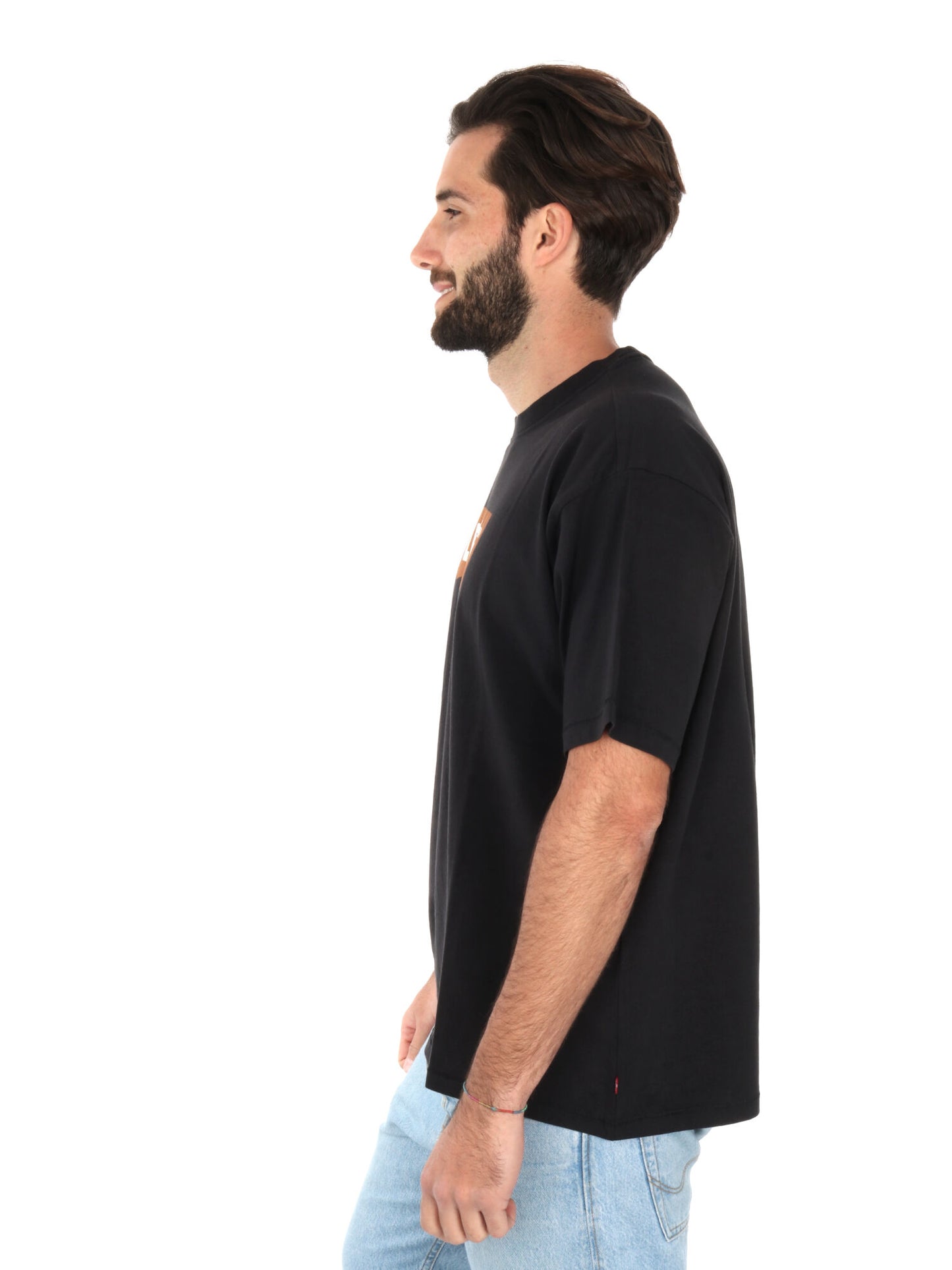 T-SHIRT VINTAGE LEVI'S UOMO NERO