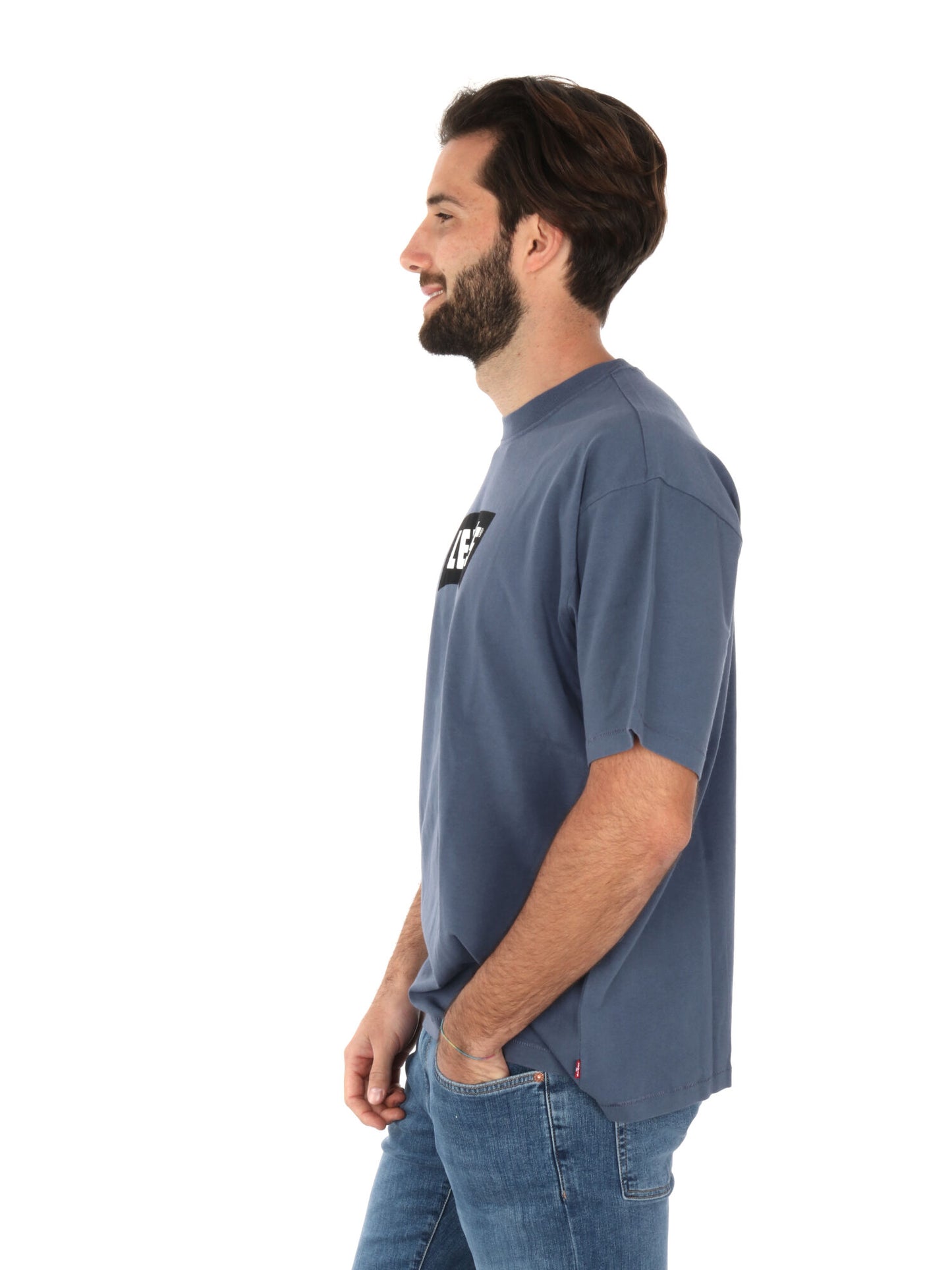 T-SHIRT VINTAGE LEVI'S UOMO INDACO