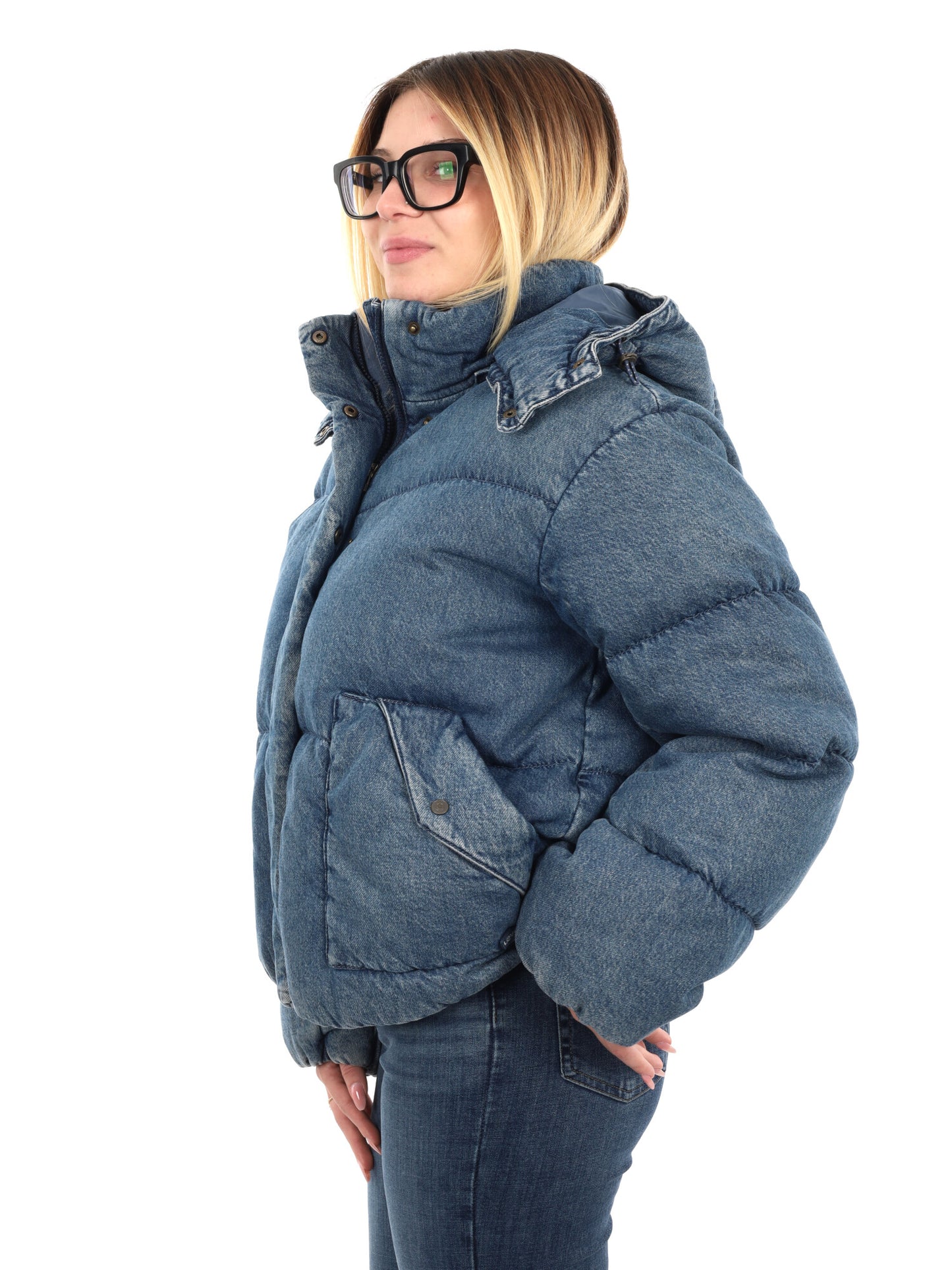 GIUBBINO WESTERN BOMBATO LEVI'S DA DONNA DENIM