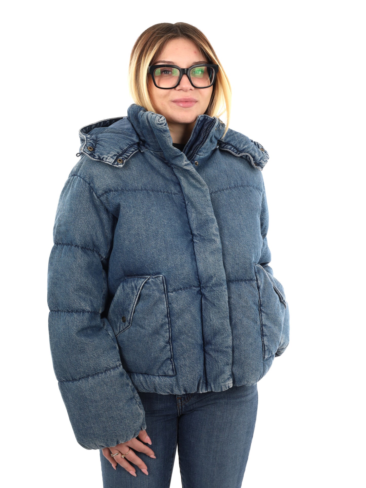 GIUBBINO WESTERN BOMBATO LEVI'S DA DONNA DENIM