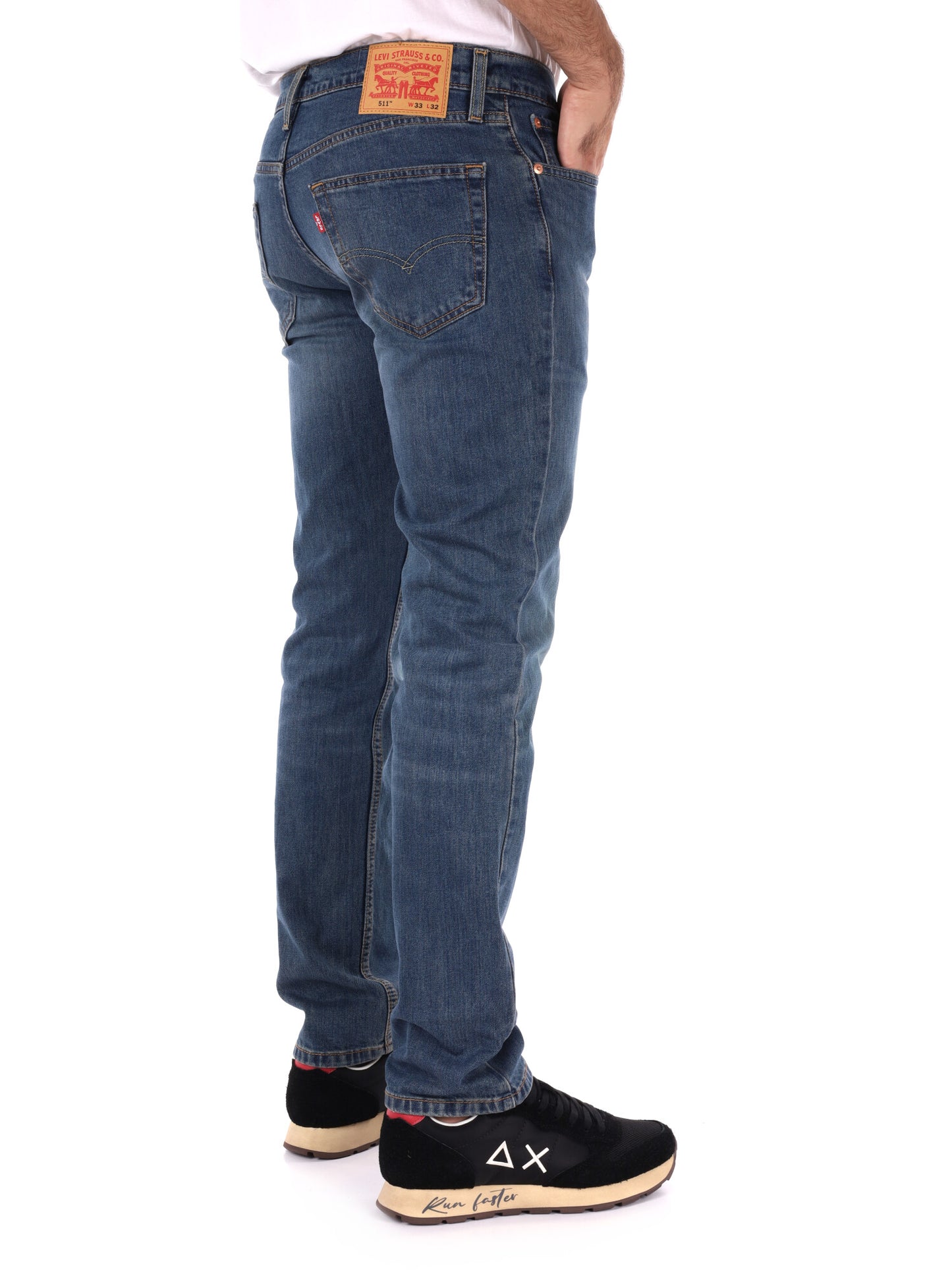 JEANS LEVI'S 511 SLIM DA UOMO DENIM SCURO