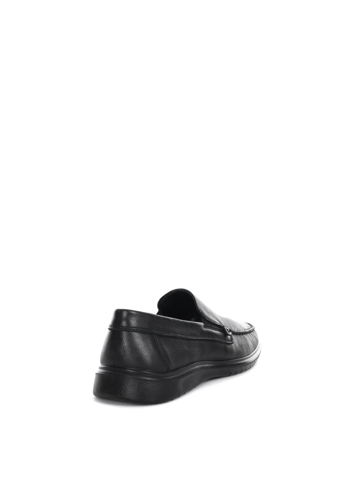 Mocassino da uomo Imac in pelle nero elegante e confortevole