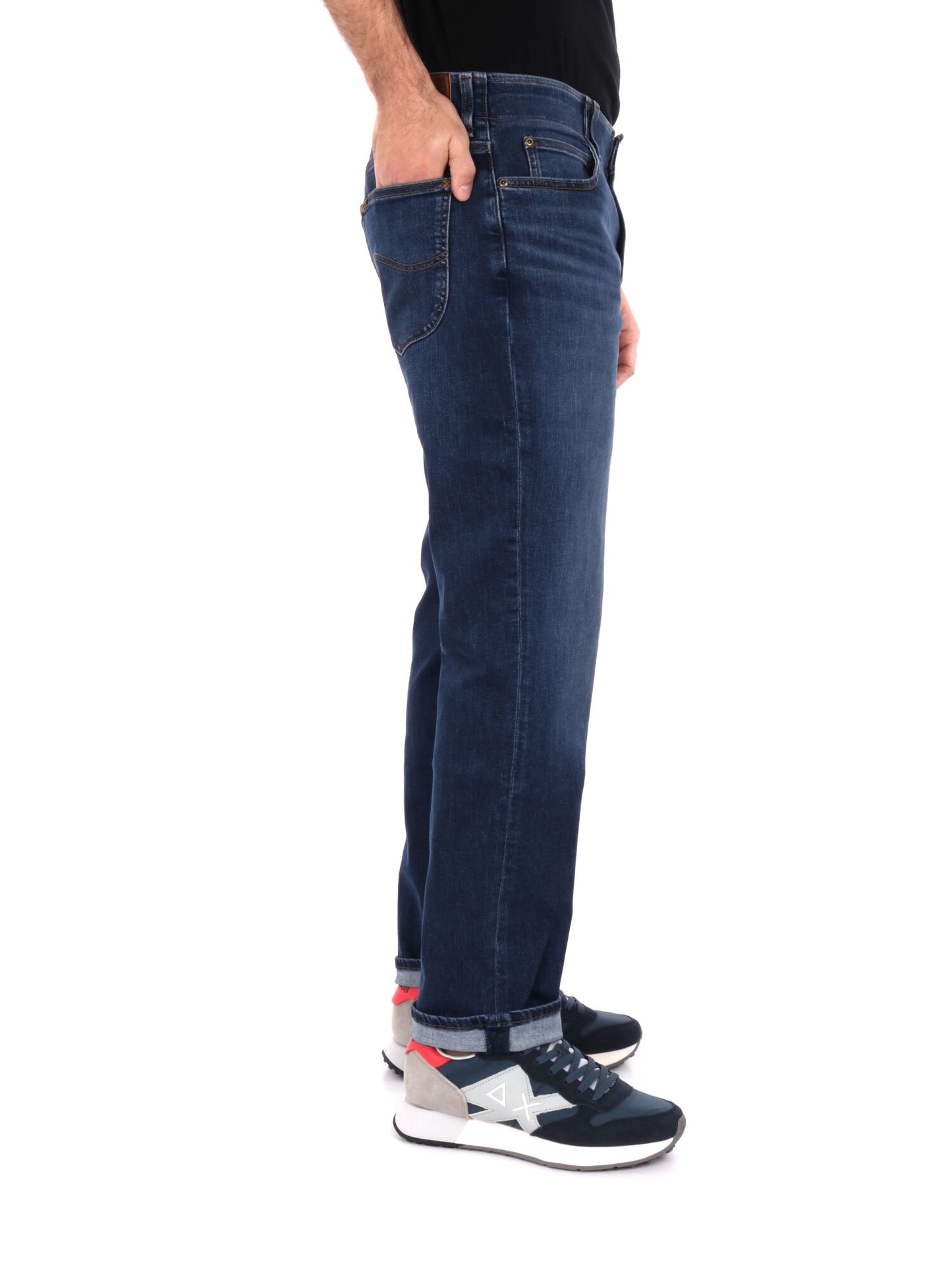 JEANS STRAIGHT LEE DA UOMO BLU SCURO