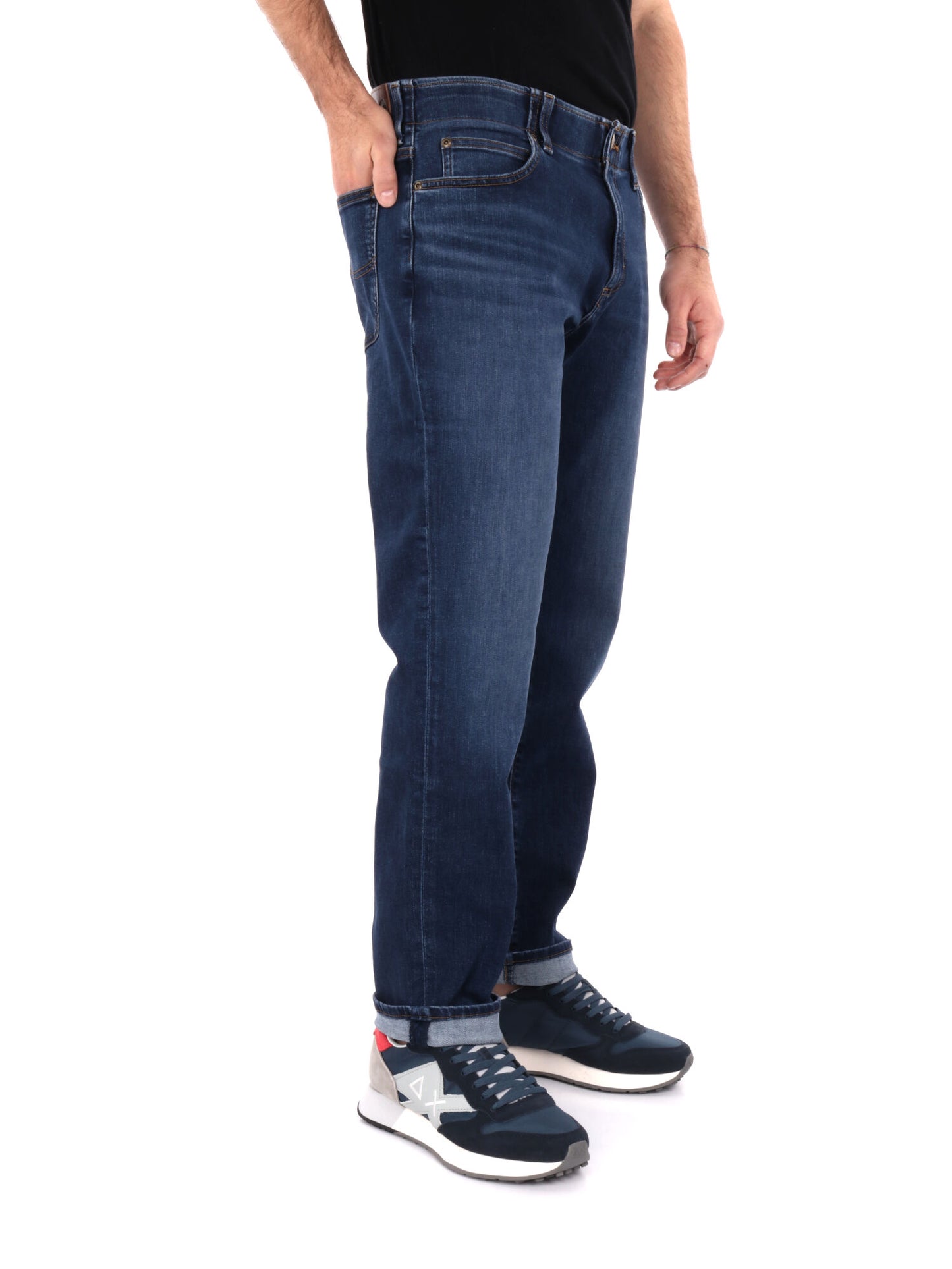 JEANS STRAIGHT LEE DA UOMO BLU SCURO