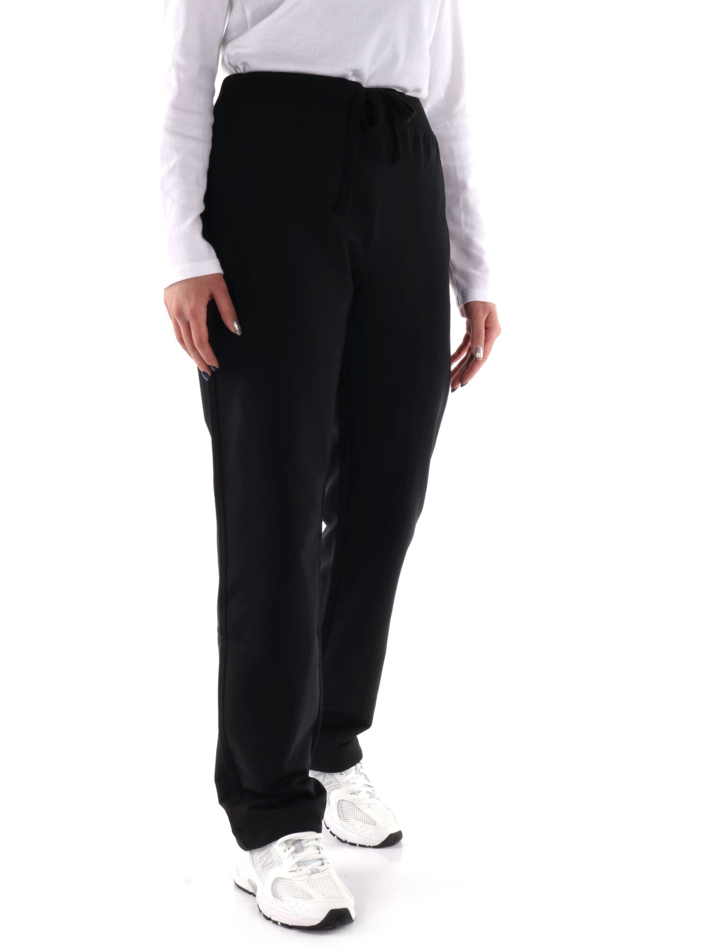 Pantaloni sportivi da donna Champion neri con vita regolabile