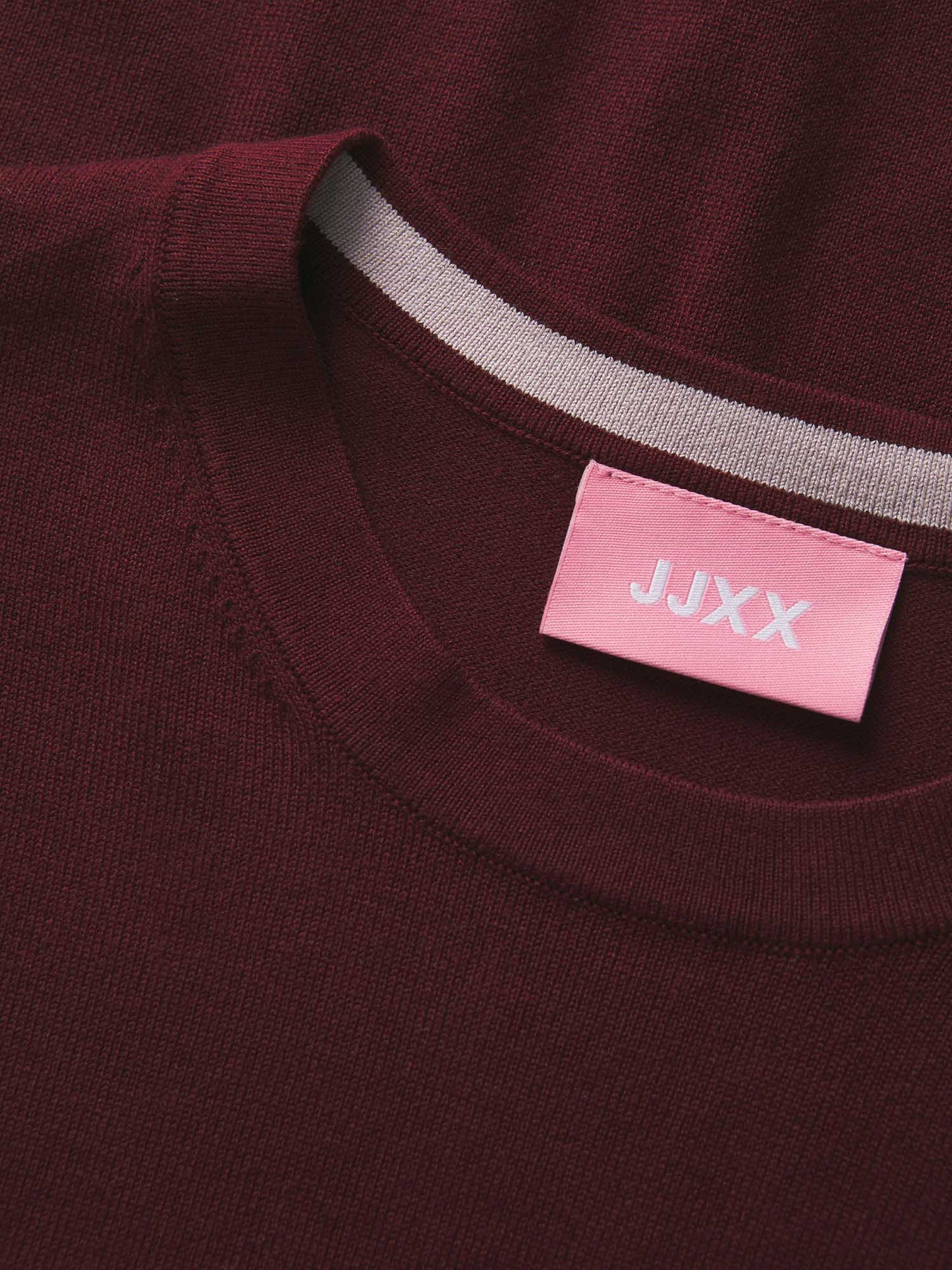 MAGLIA MANICA LUNGA JJXX DA DONNA BORDEAUX