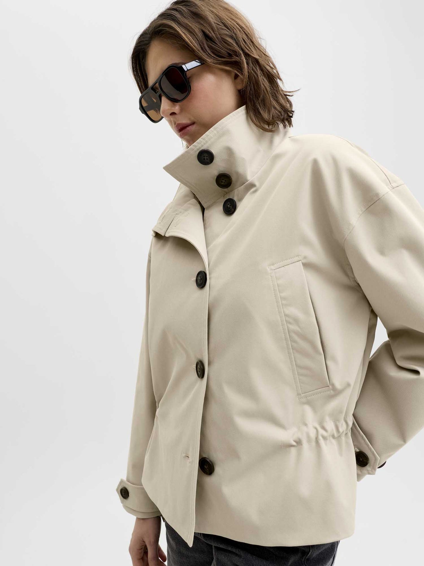 Giubbotto Jxolivia unisex adulto grigio da JJXX