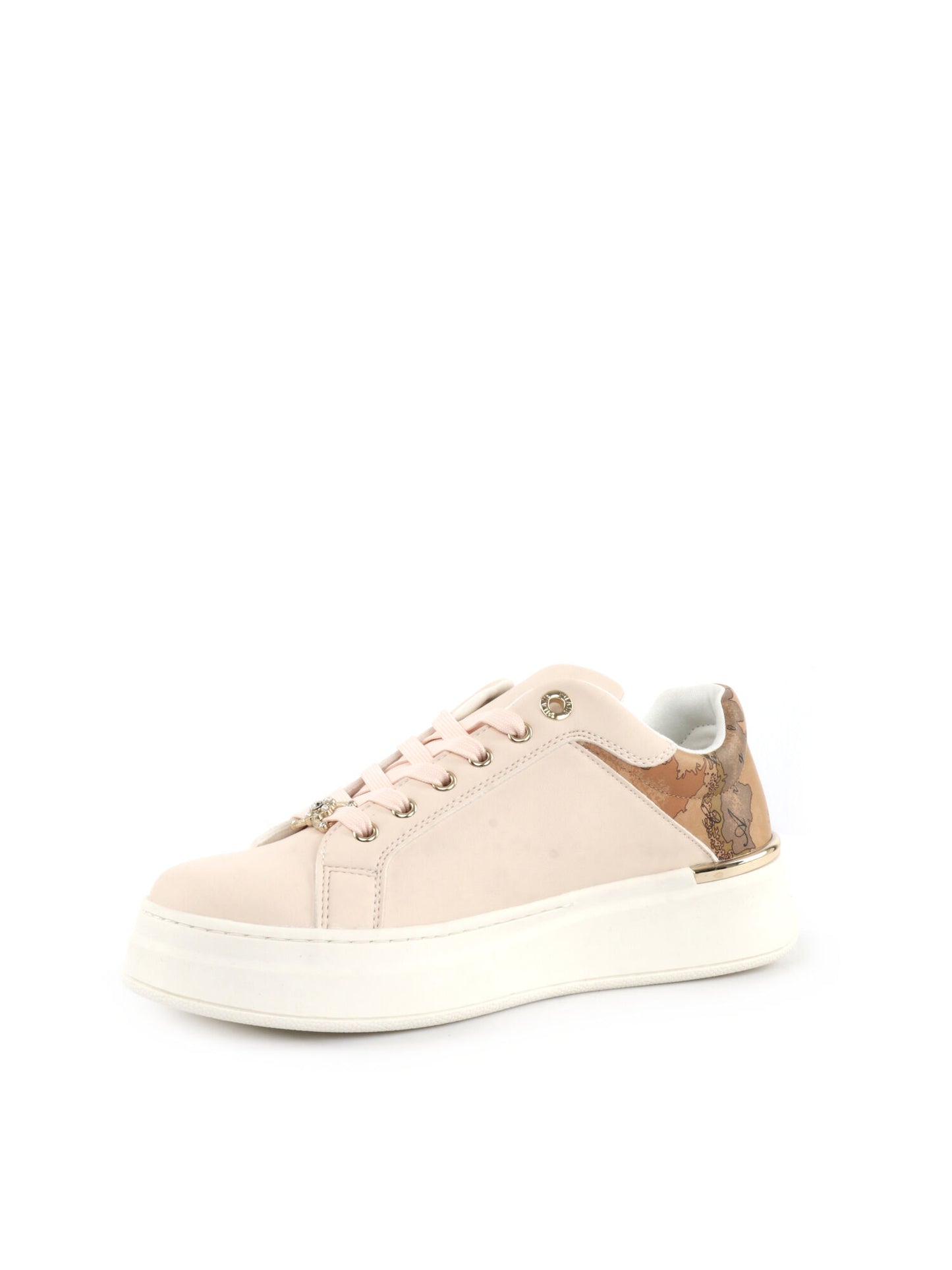 SNEAKERS CON PLATFORM E CHARM ALVIERO MARTINI 1^ CLASSE DONNA NUDO