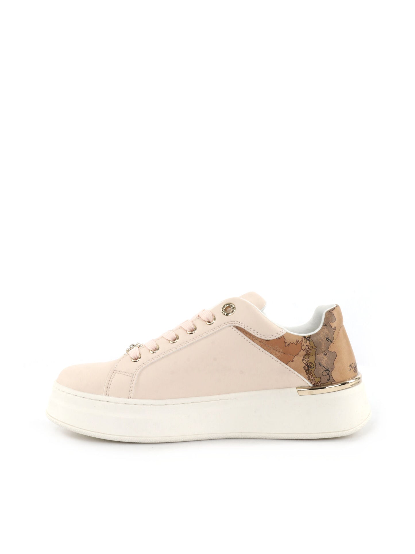 SNEAKERS CON PLATFORM E CHARM ALVIERO MARTINI 1^ CLASSE DONNA NUDO