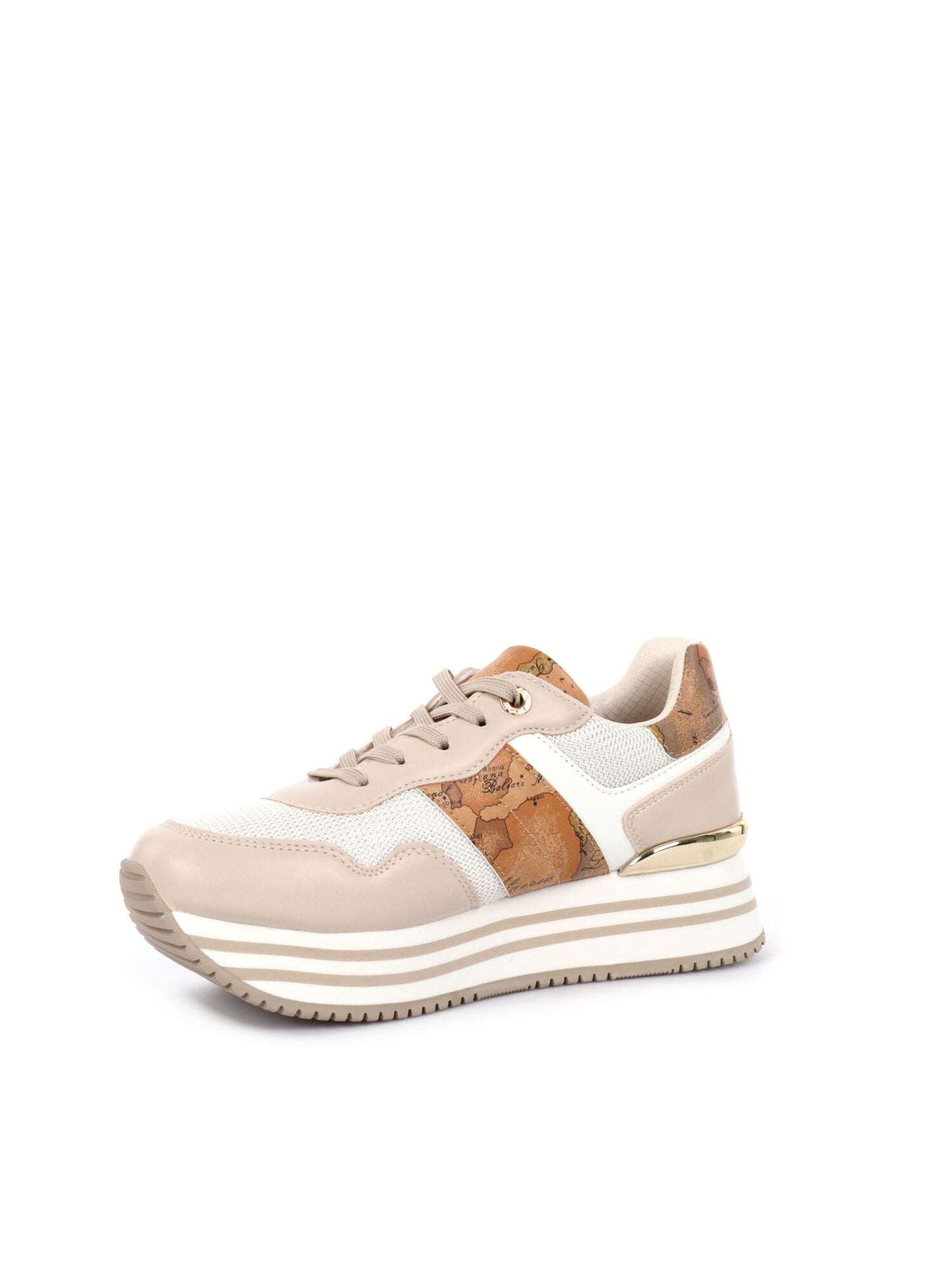 SNEAKERS CON ZEPPA ALVIERO MARTINI 1^ CLASSE DONNA SABBIA