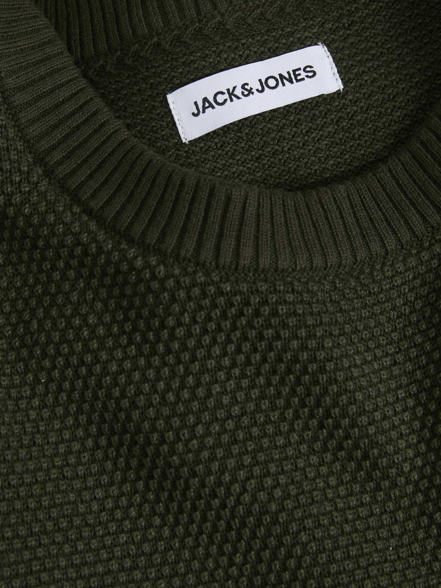 PULLOVER GLOBE JACK&JONES DA UOMO VERDE