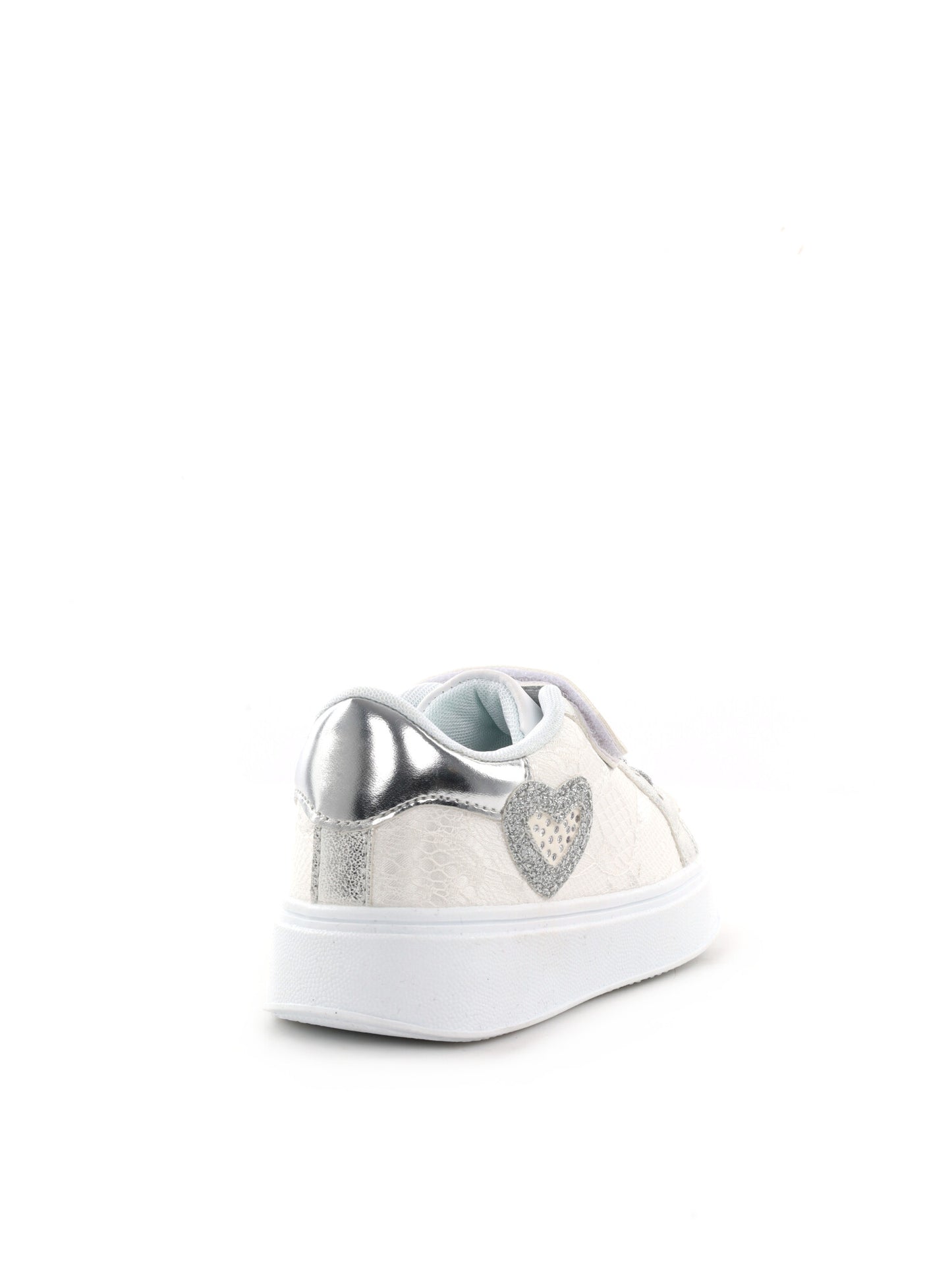 Love Details sneaker slip on bianca per bambino unisex