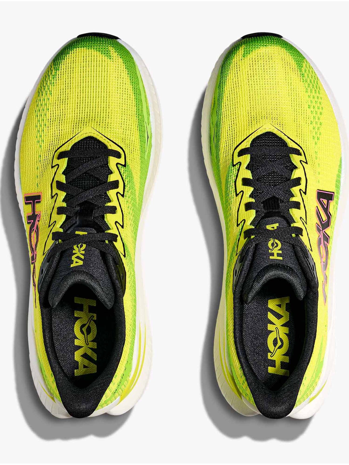 SCARPA RUNNING MACH X 3 HOKA DA UOMO GIALLO