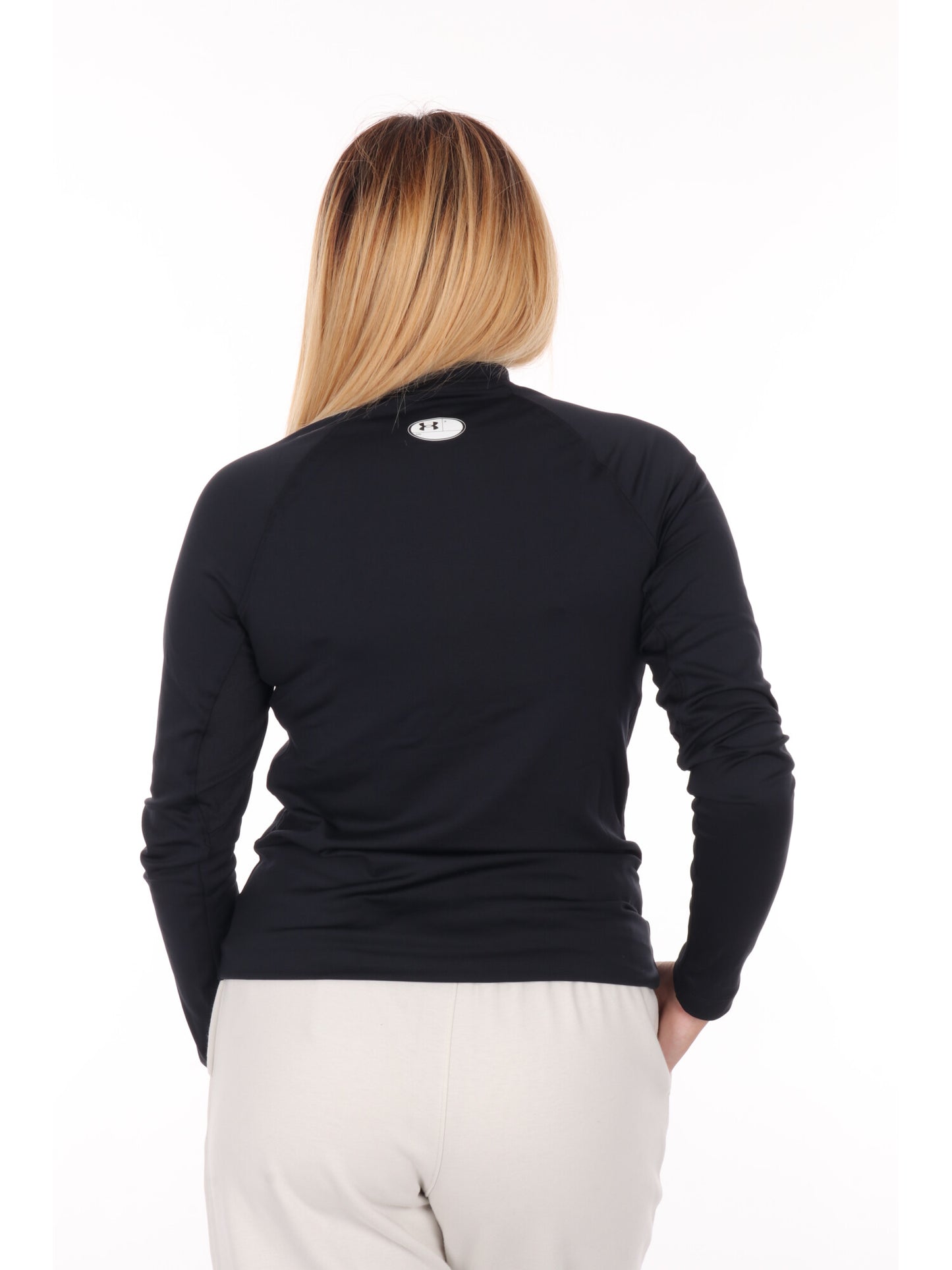 MAGLIA TECNICA UNDER ARMOUR DA DONNA NERO