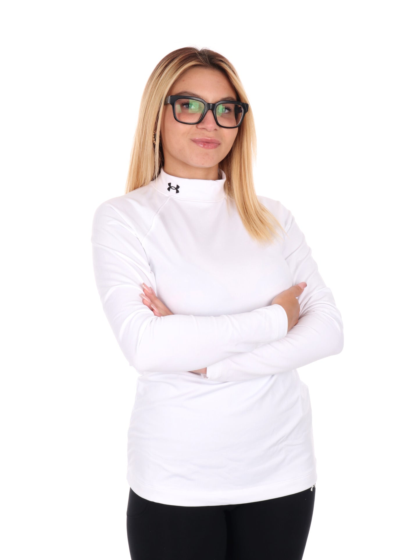 MAGLIA TECNICA UNDER ARMOUR DA DONNA BIANCO
