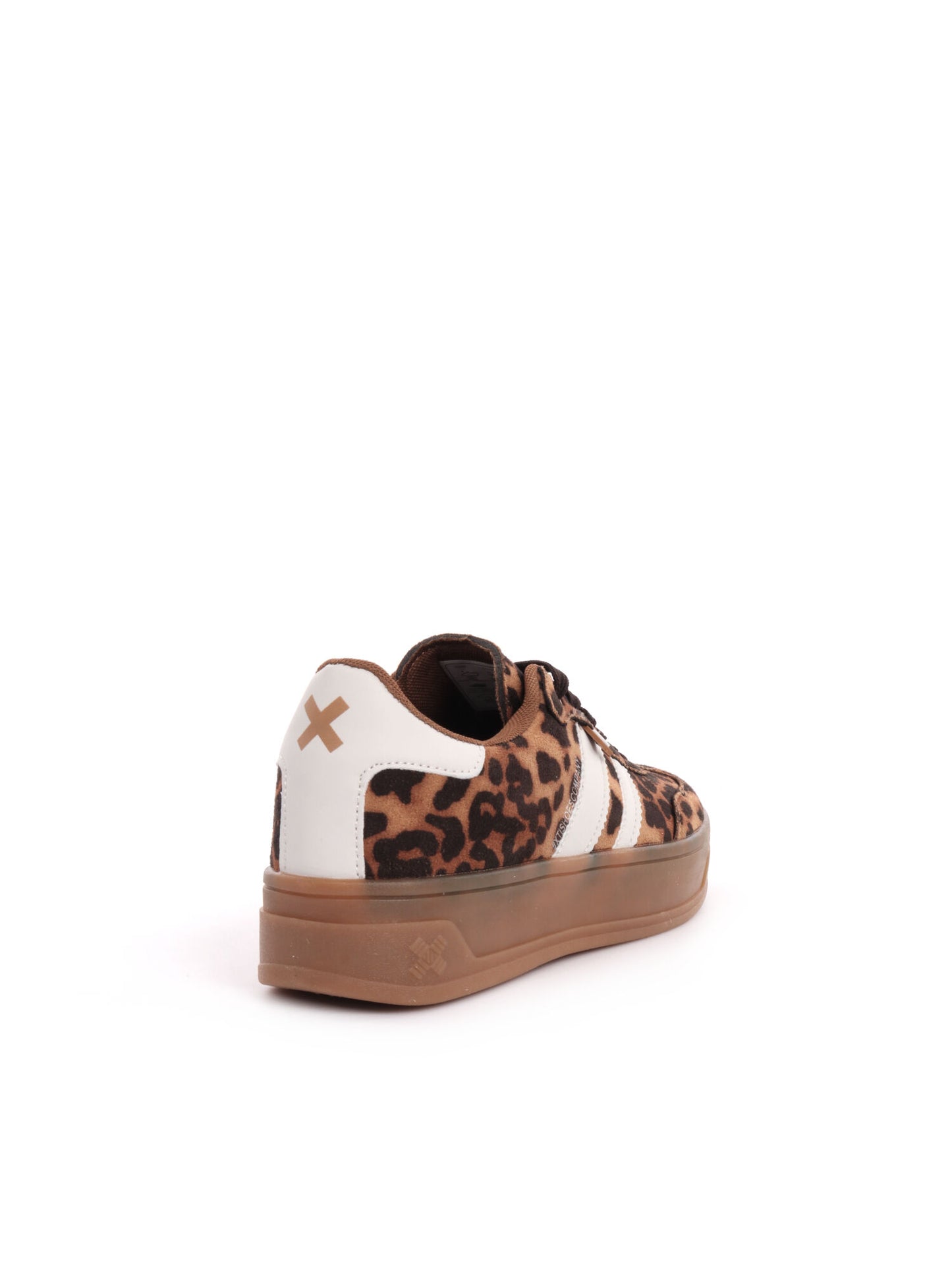 Sneakers platform donna Xti con stampa animalier multicolore