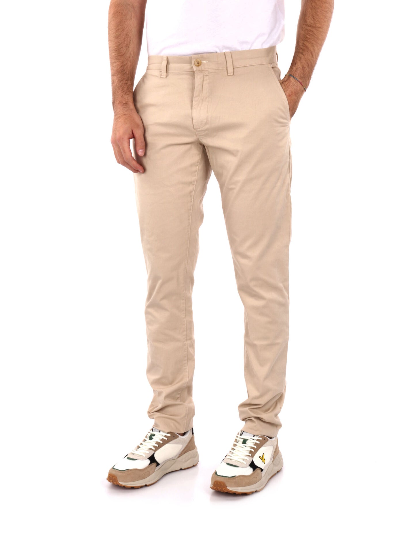 PANTALONE GANT DA UOMO BEIGE