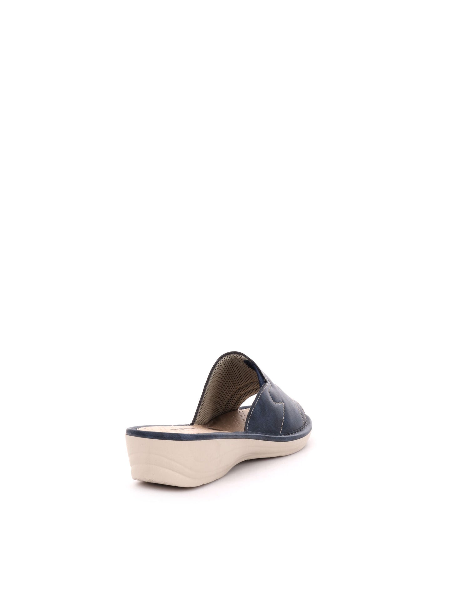 Ciabatta donna Tiglio Sophia blu in caucciù e sintetico