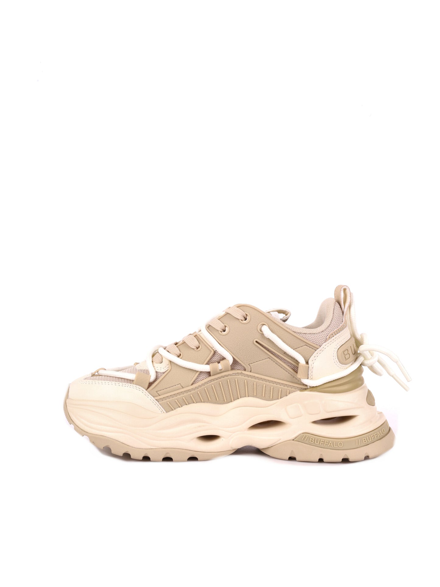 SNEAKERS TRIPLET LACE BUFFALO DA DONNA BEIGE