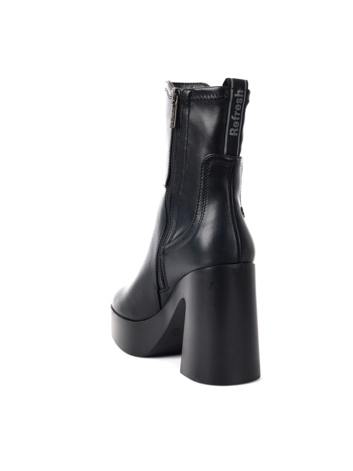 STVALETTO ALTO CON PLATEAU REFRESH DA DONNA NERO