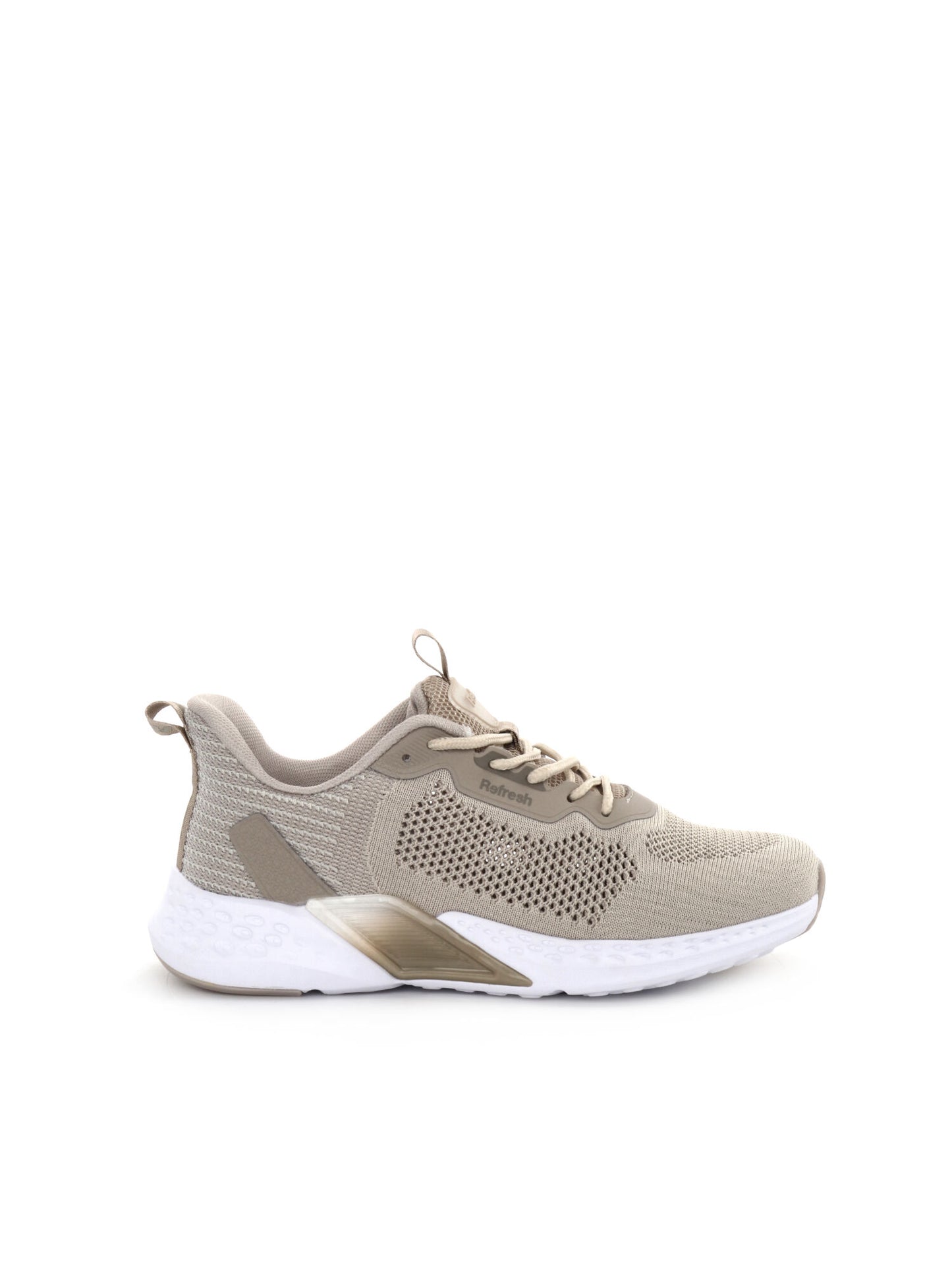 SNEAKERS IN MESH REFRESH DONNA BEIGE