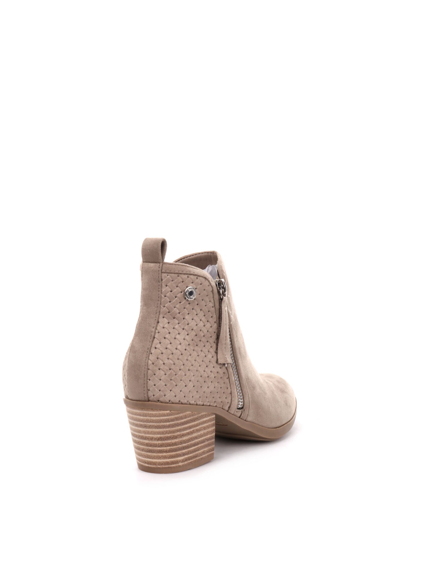 STIVALETTO CON ZIP REFRESH DONNA TAUPE