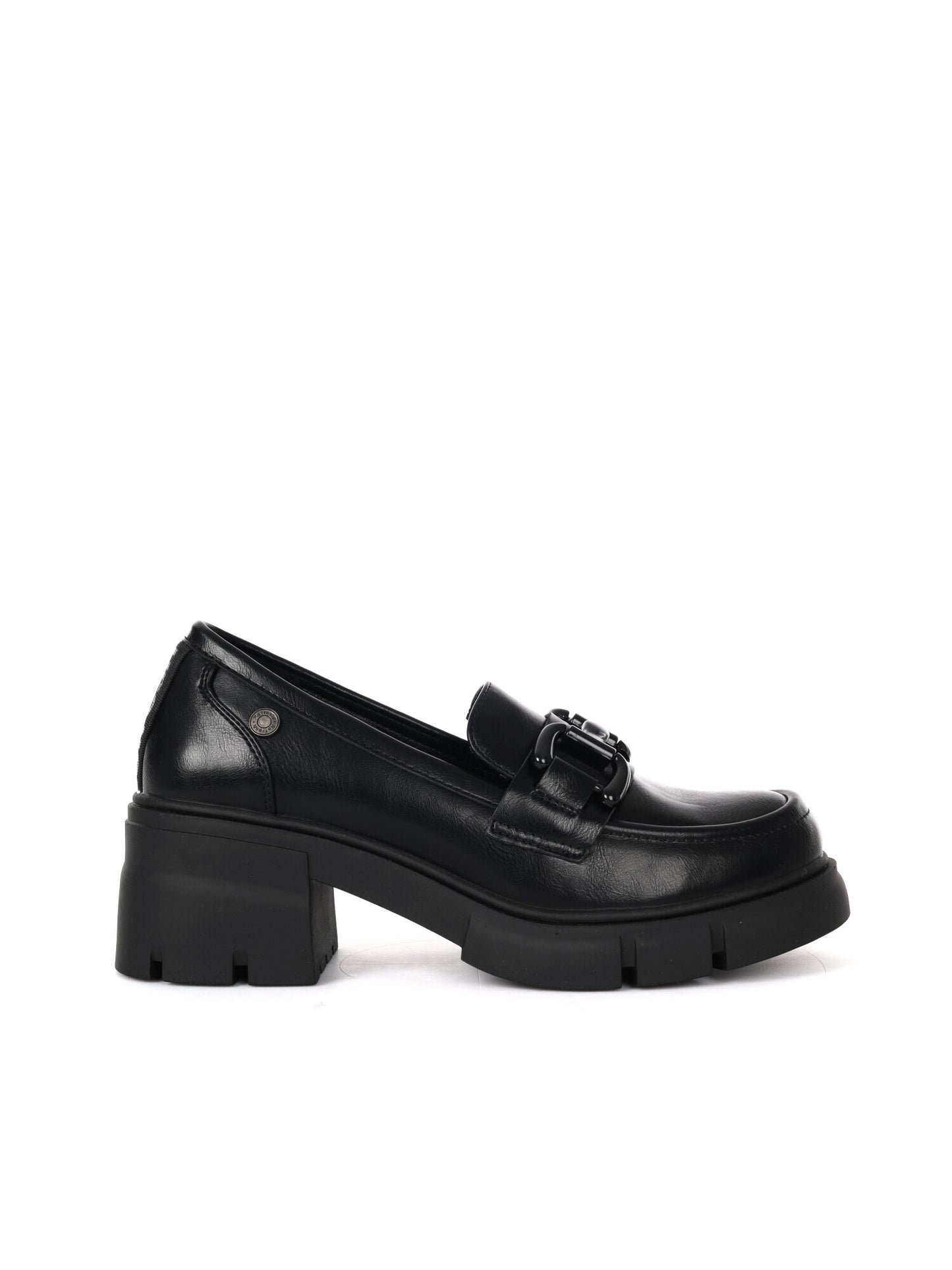 MOCASSINO CON TACCO REFRESH  DA DONNA NERO