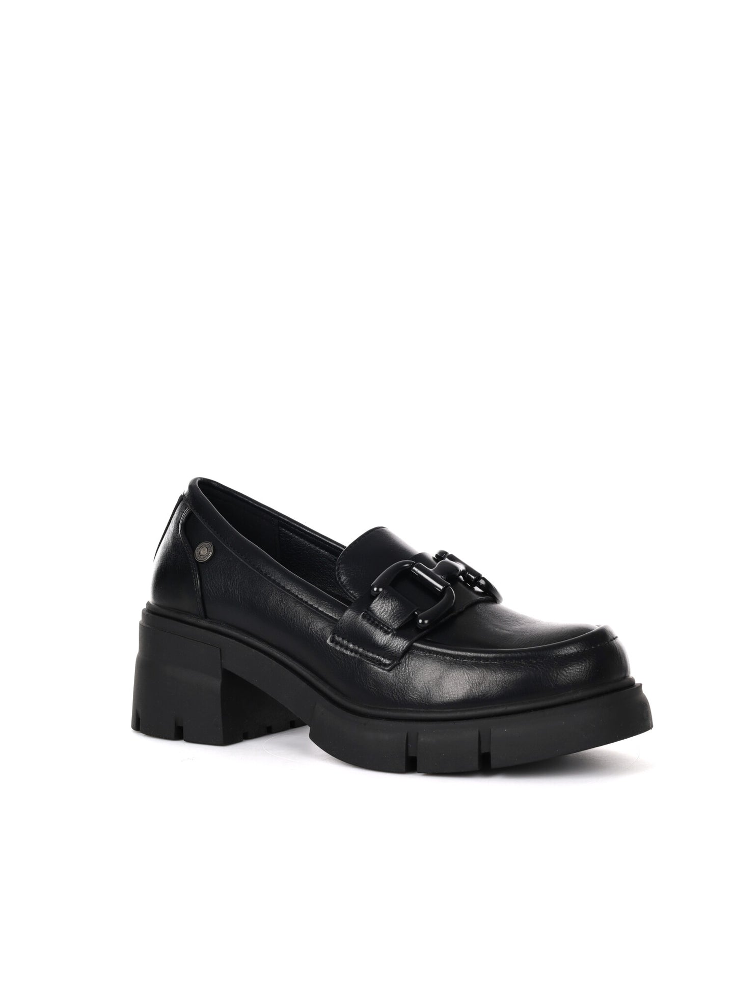MOCASSINO CON TACCO REFRESH  DA DONNA NERO