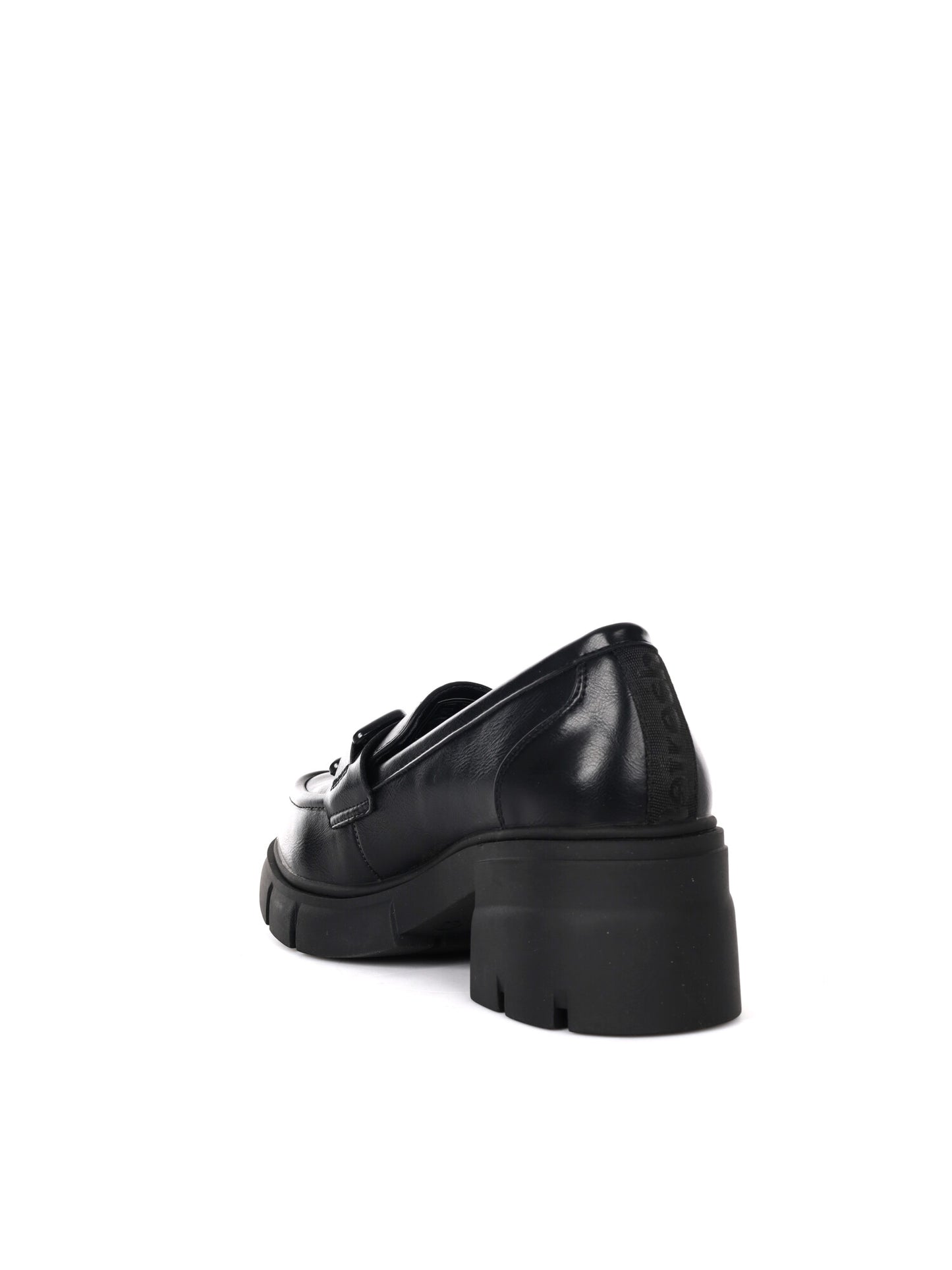 MOCASSINO CON TACCO REFRESH  DA DONNA NERO
