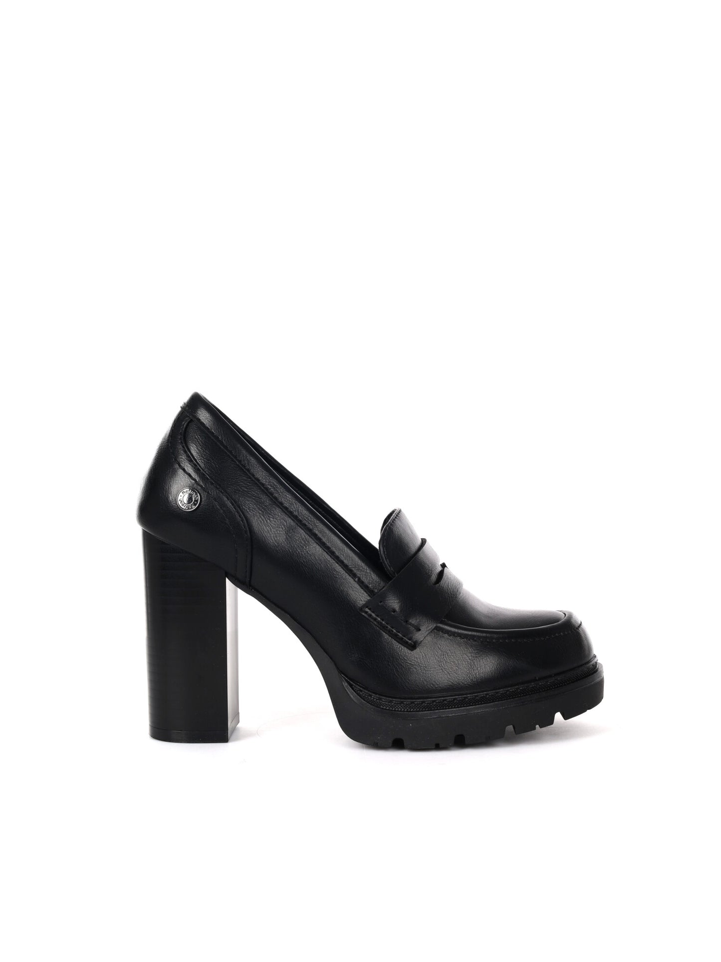 MOCASSINO CON TACCO REFRESH DA DONNA NERO