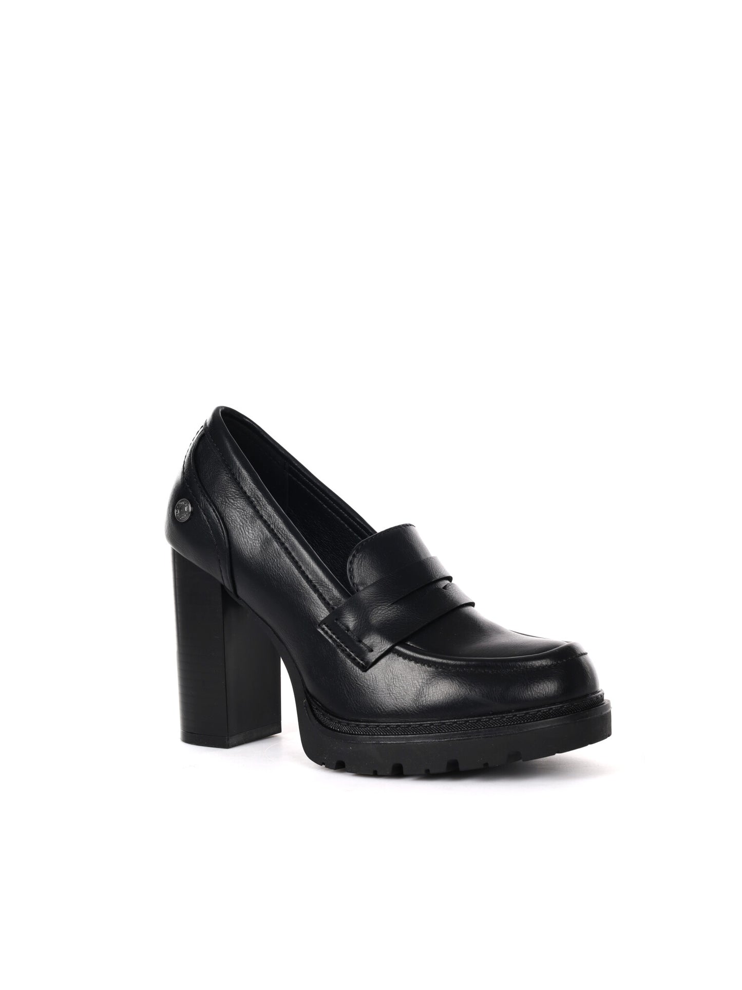 MOCASSINO CON TACCO REFRESH DA DONNA NERO