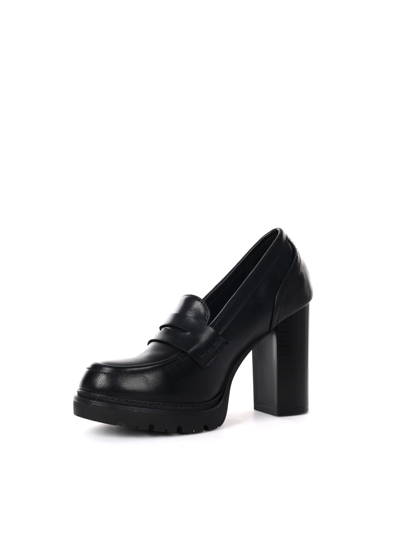 MOCASSINO CON TACCO REFRESH DA DONNA NERO