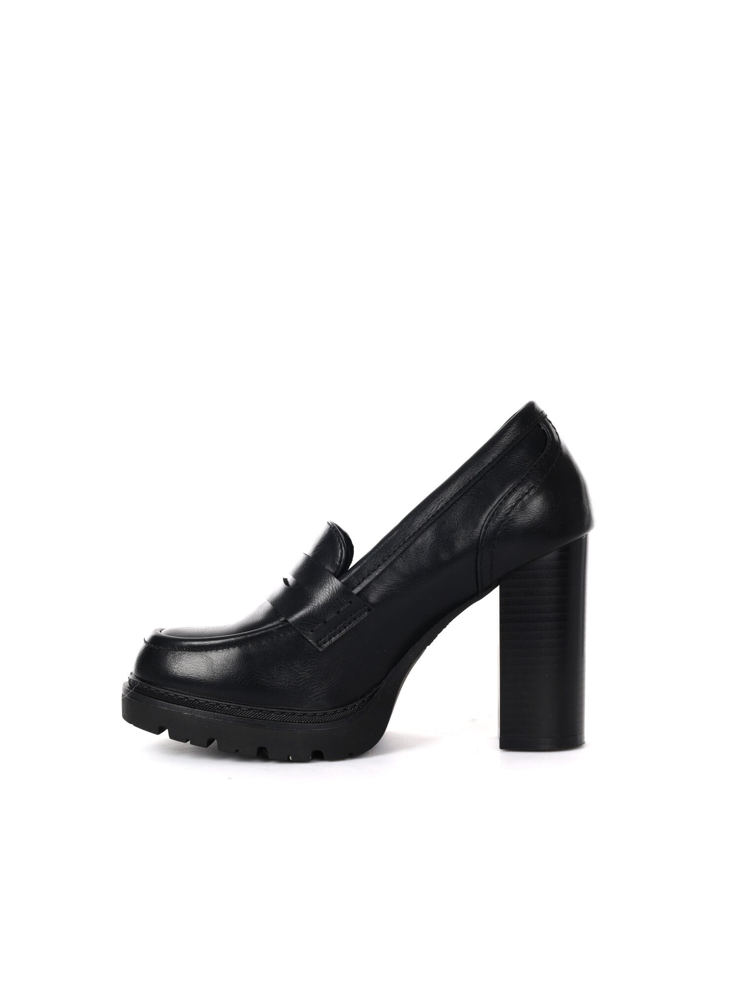 MOCASSINO CON TACCO REFRESH DA DONNA NERO