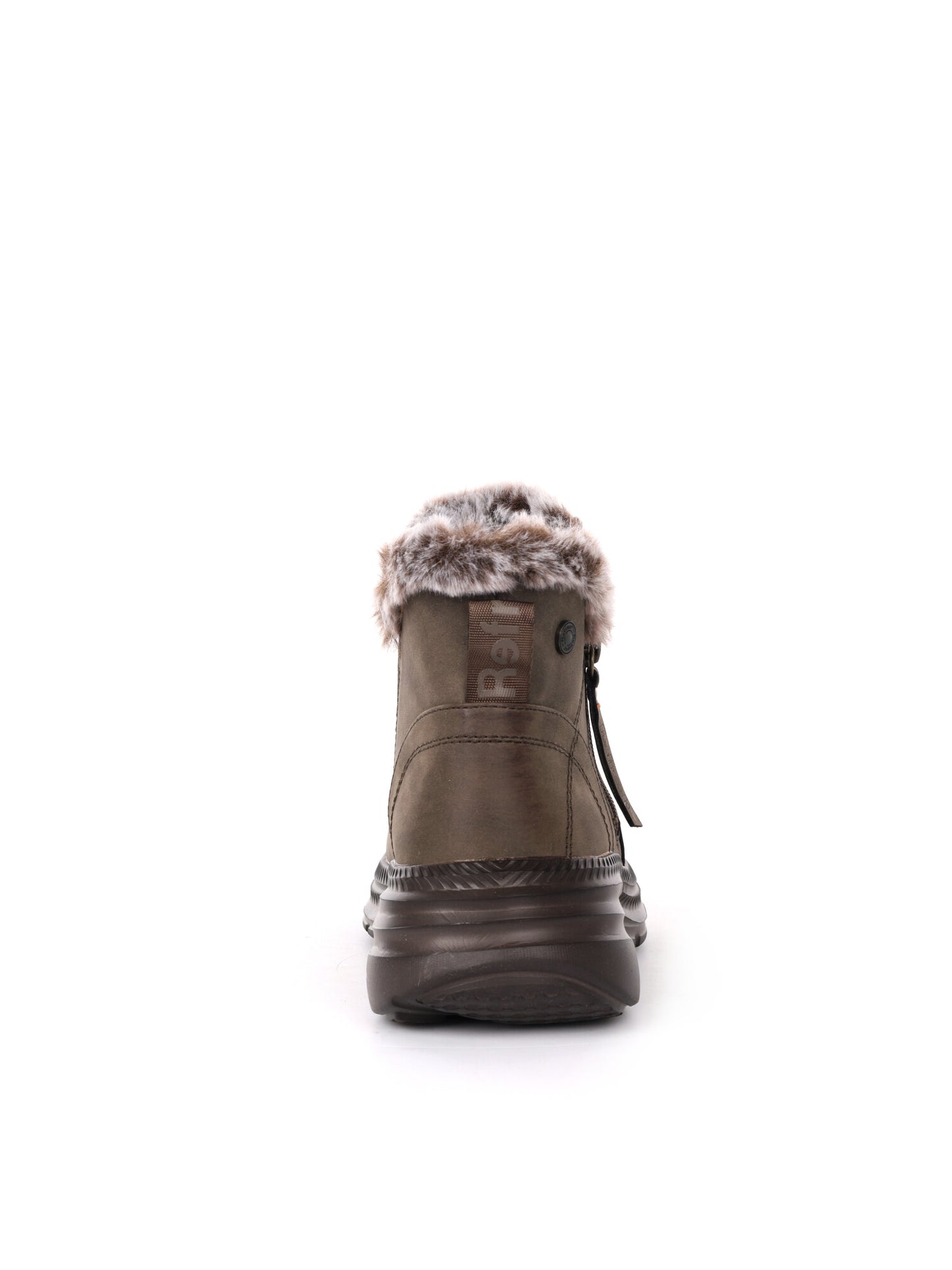 STIVALETTO CON PELLICCIA REFRESH DA DONNA TAUPE