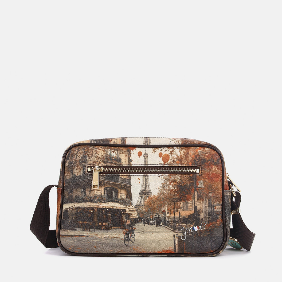 Y-not camera bag med borsa da unisex marrone