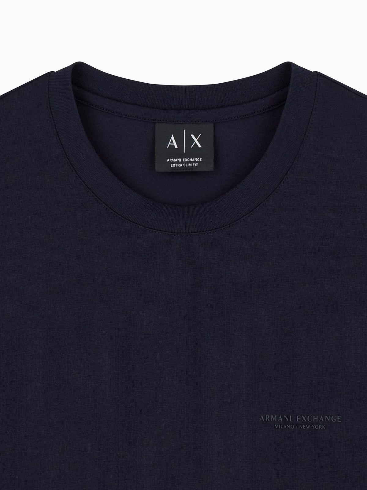 Armani excange t-sh t-shirt da uomo blu