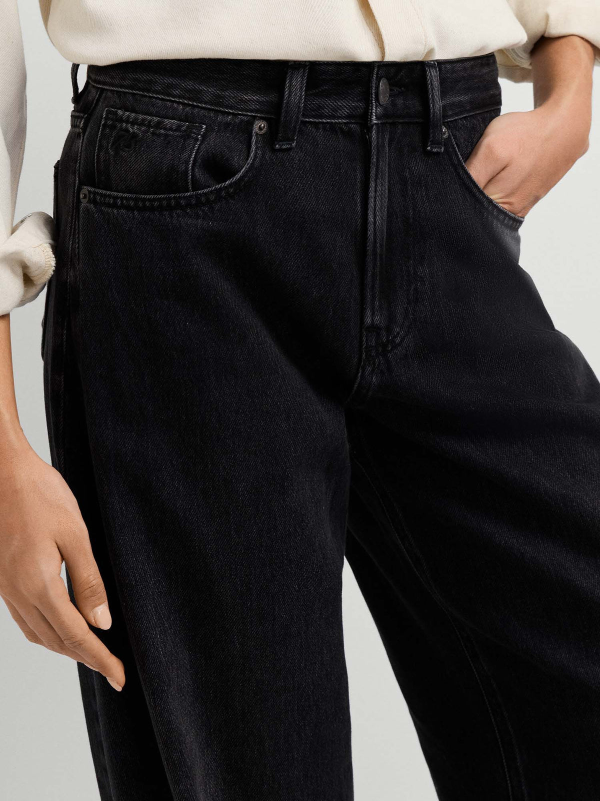 Pepe jeans ballon da donna denim black