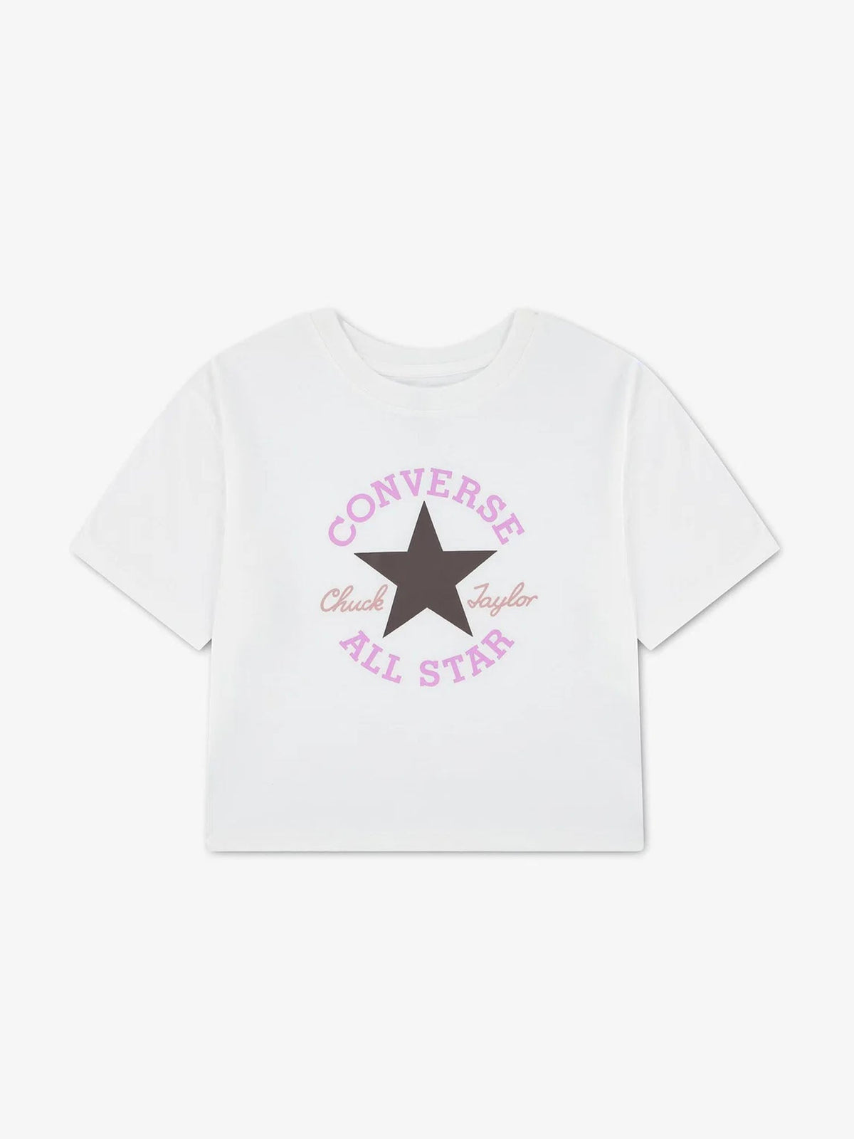 Converse g. t-shirt da bambino/a bianco