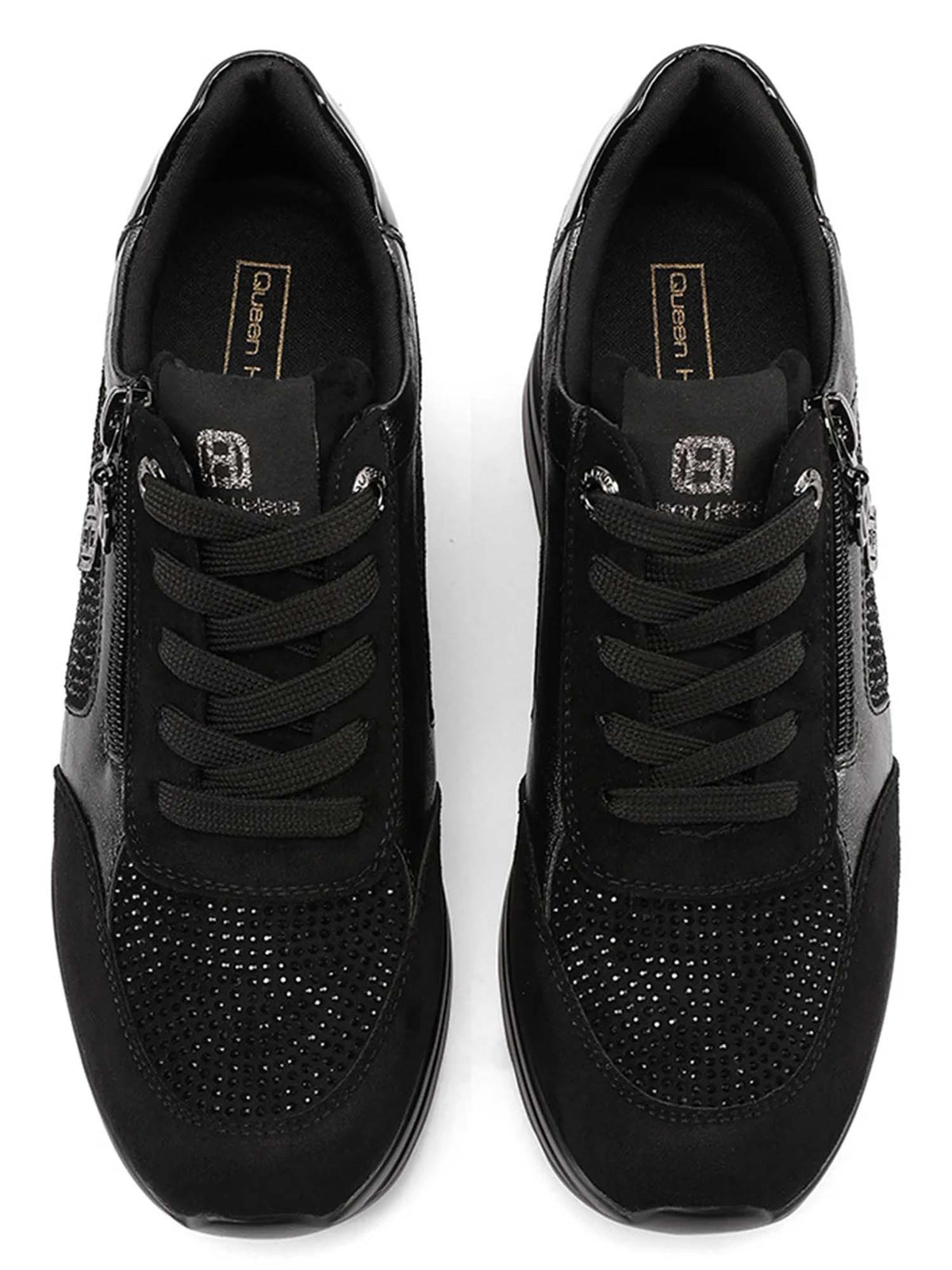 Queen helena sneaker sneakers da donna nero