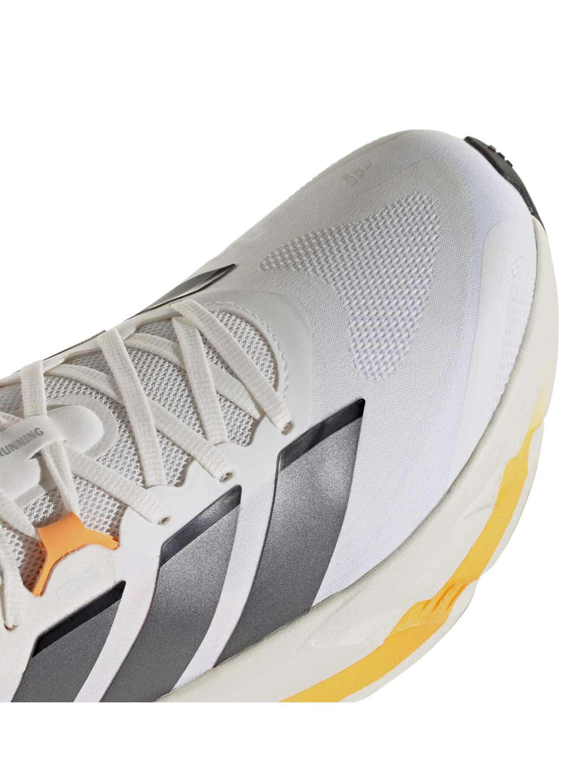 Adidas adistar 5 scarpa running da uomo bianco-arancio