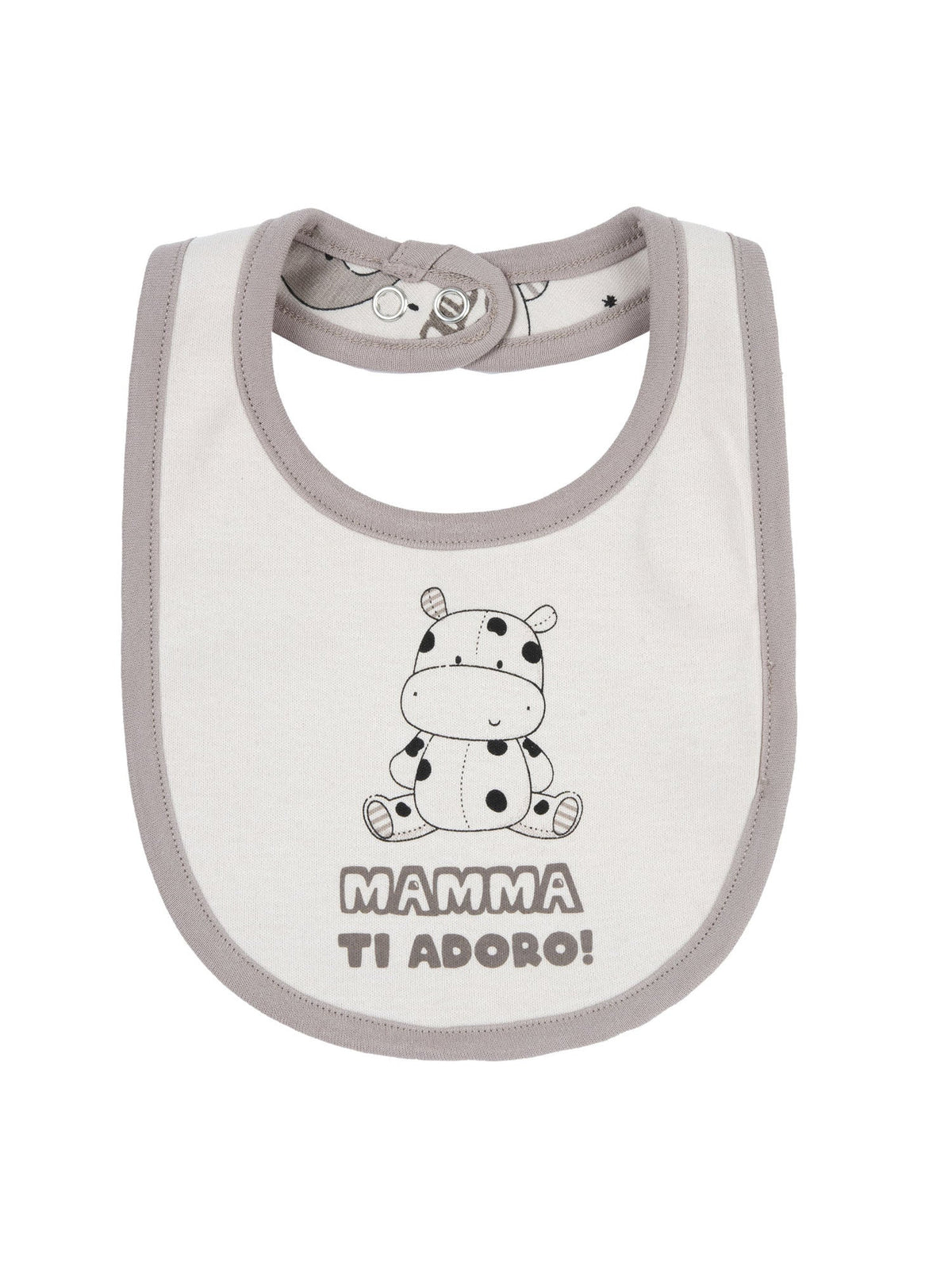 Chicco bavetta da bambino/a bianco beige