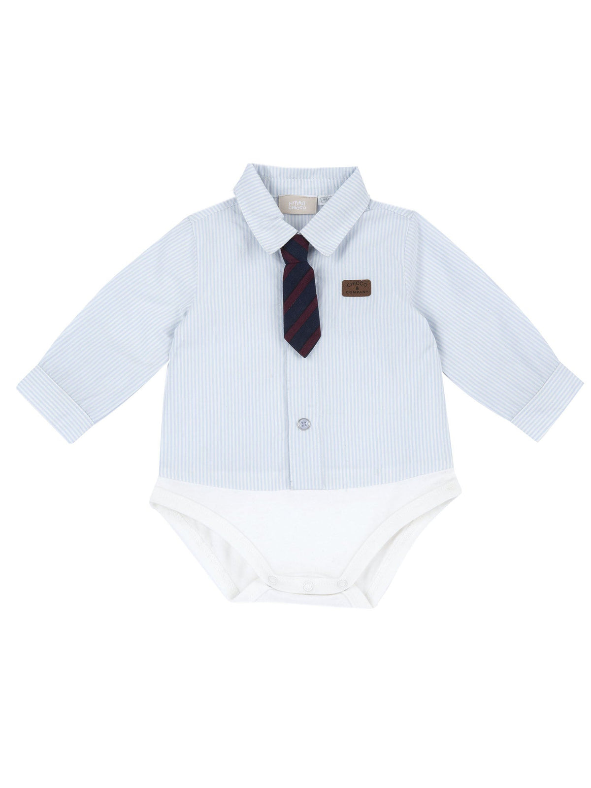 Chicco camicia body da bambino/a celeste