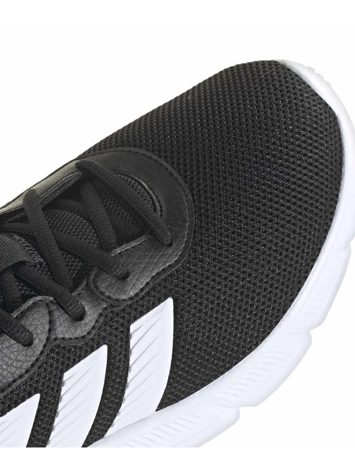 Adidas cloudfoamflex sneakers da uomo nero-bianco
