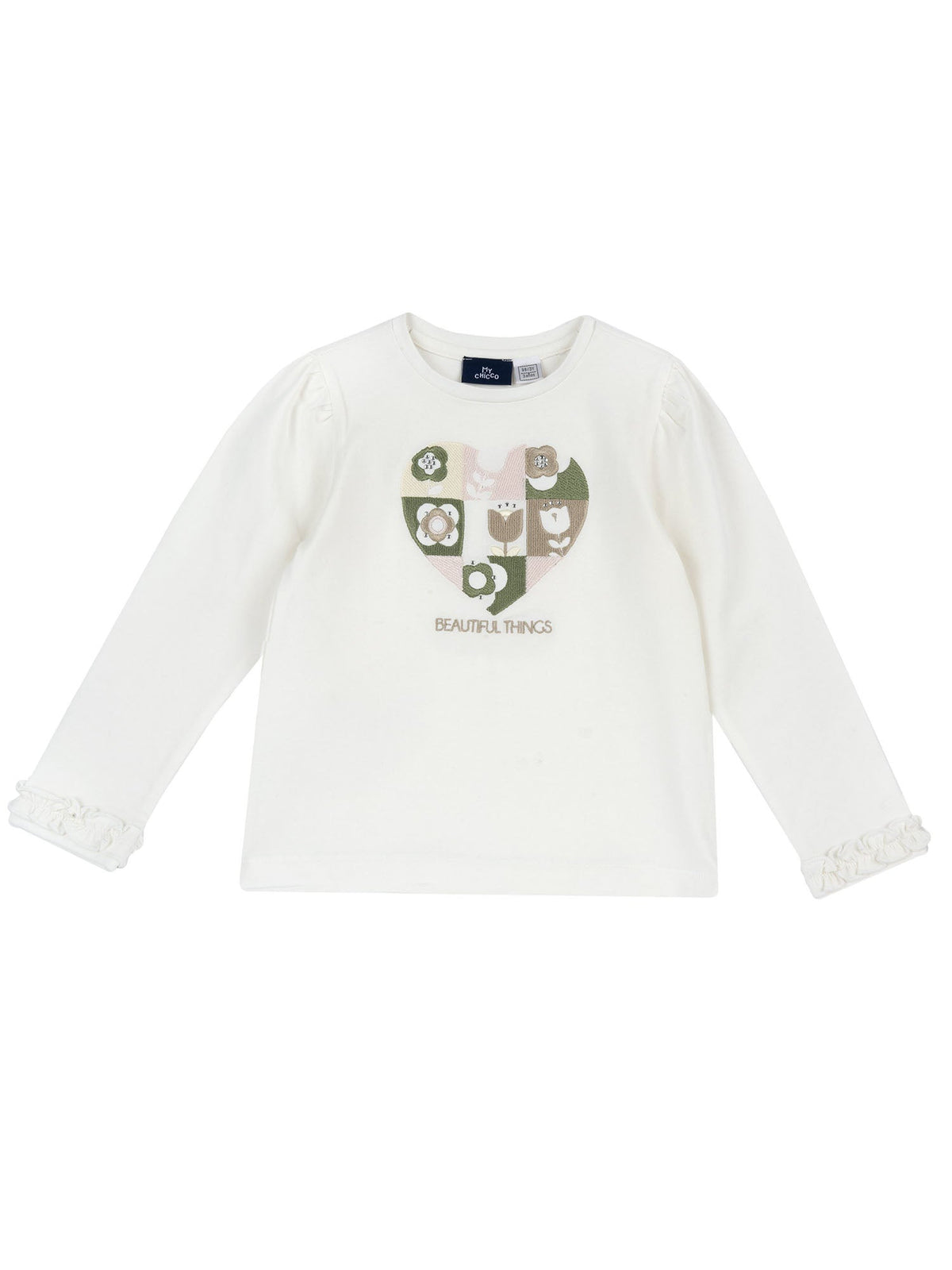 Chicco t-shirt ml da bambino/a bianco