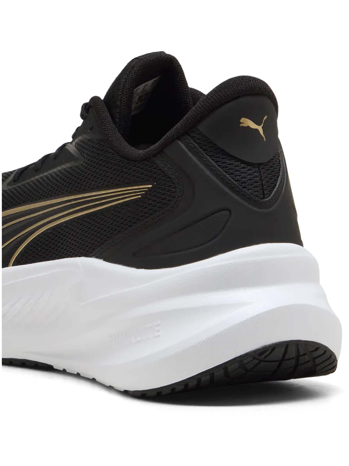 Puma maxstride lite scarpa running da donna nero oro